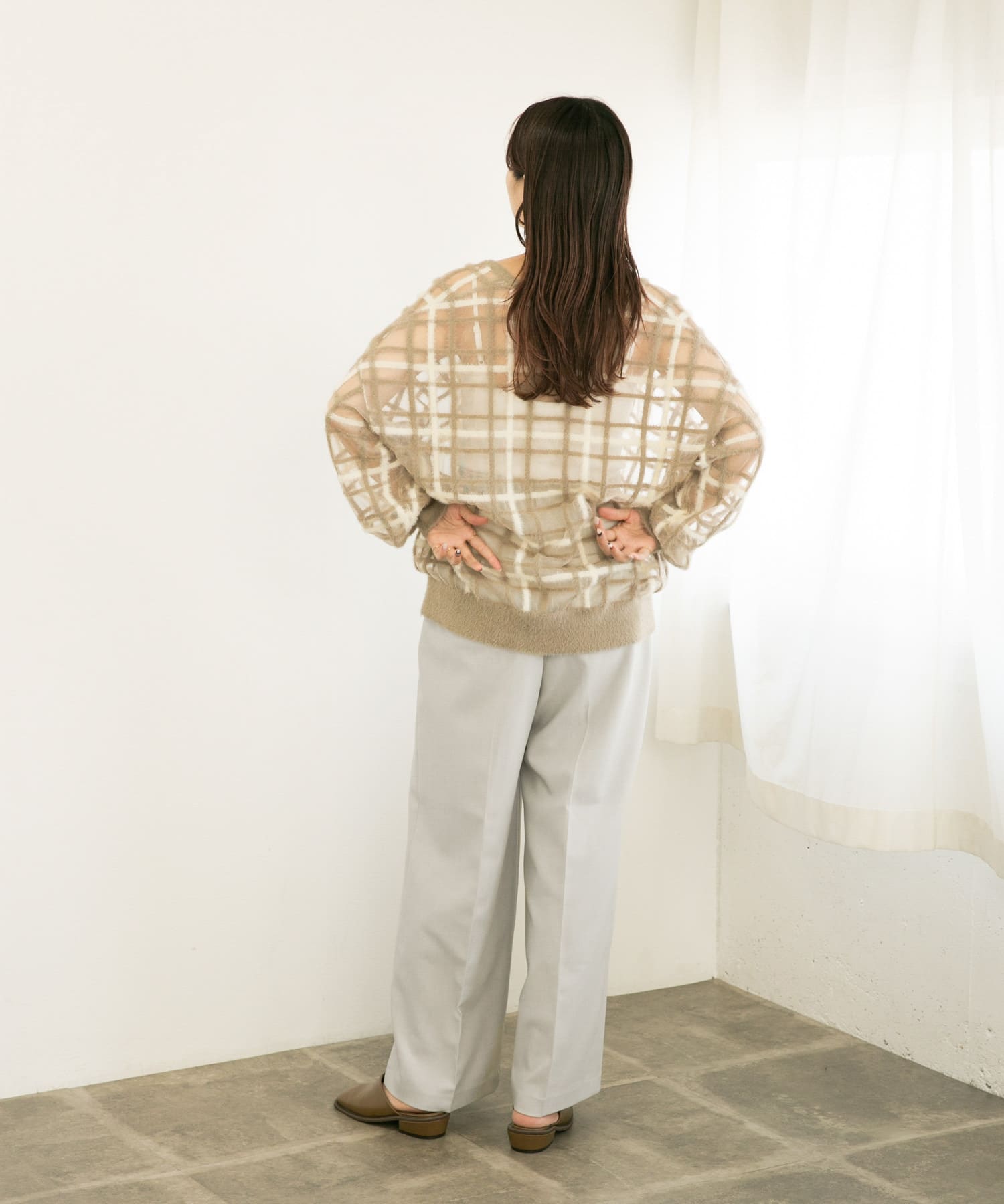 身長：165cm サイズ：38