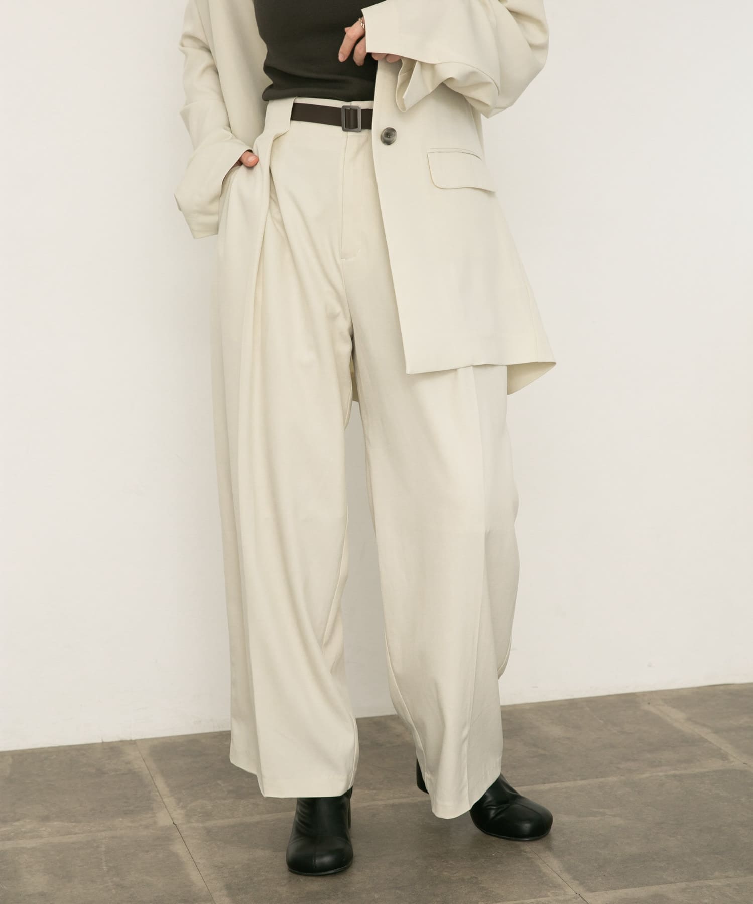身長：160cm サイズ：one