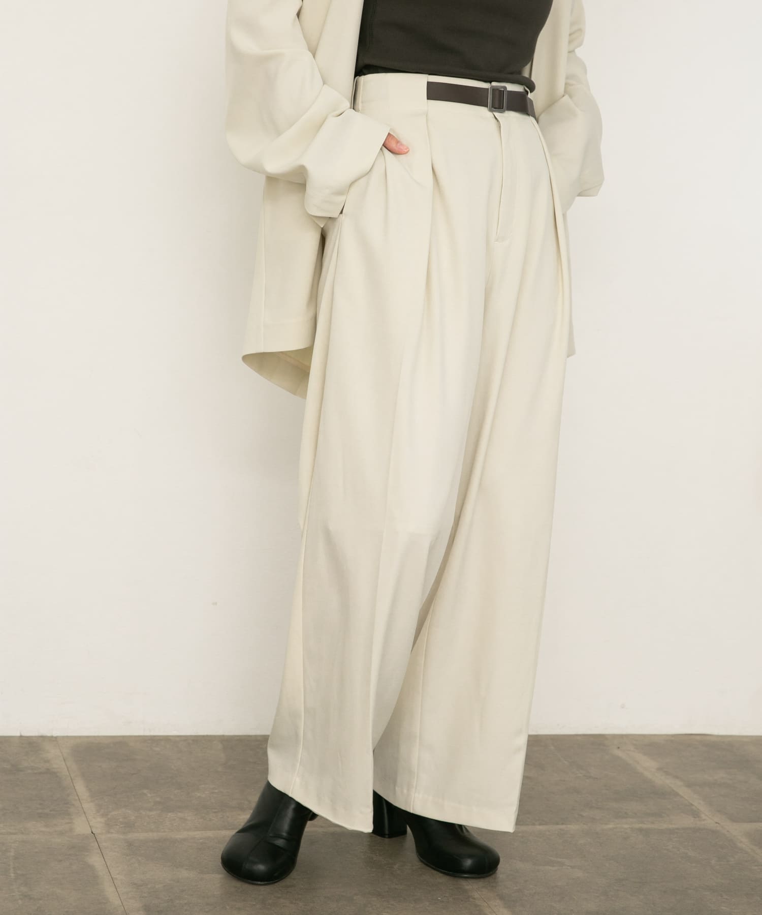 身長：160cm サイズ：one