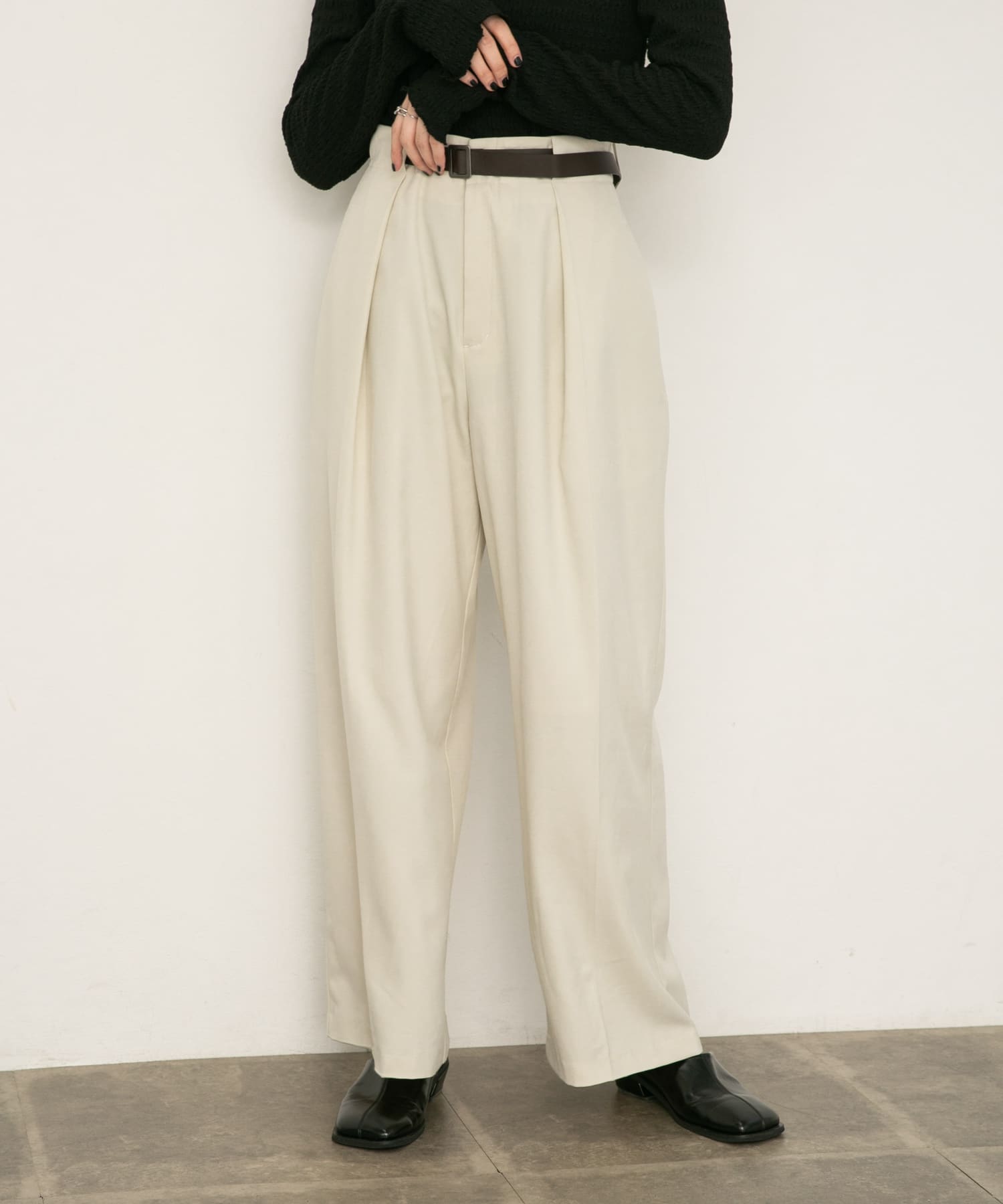 身長：160cm サイズ：one