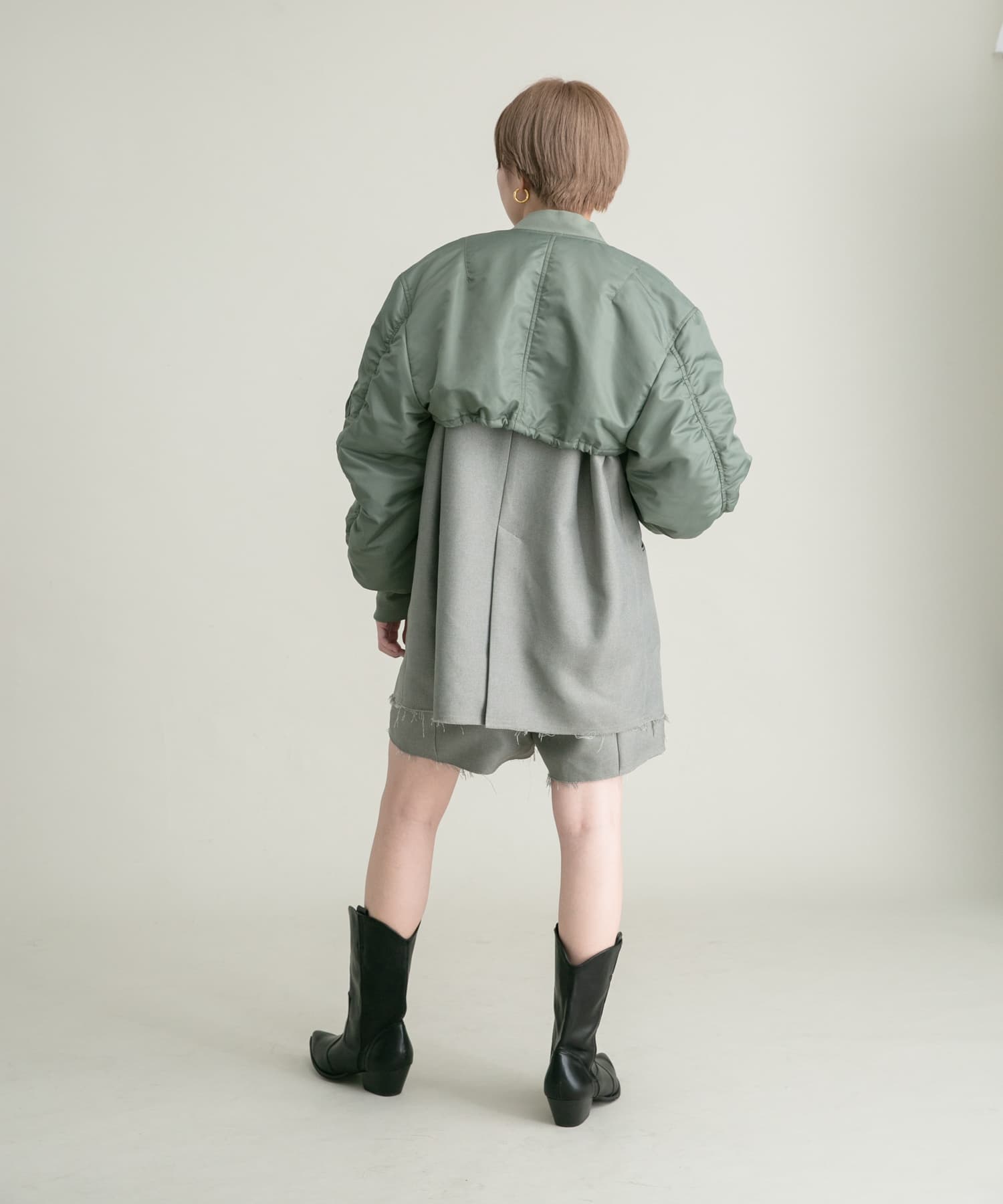 身長：157cm サイズ：one