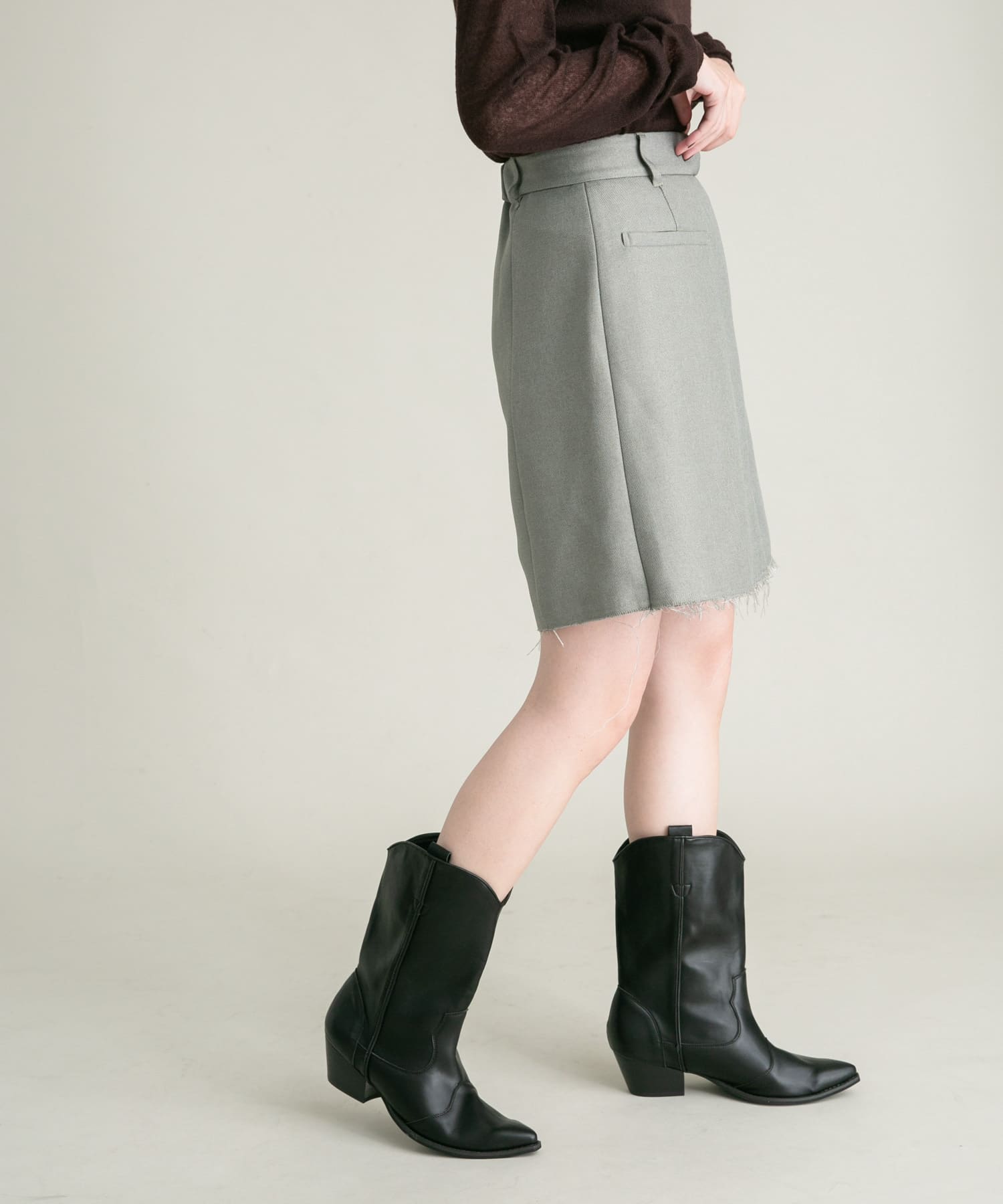 身長：157cm サイズ：one