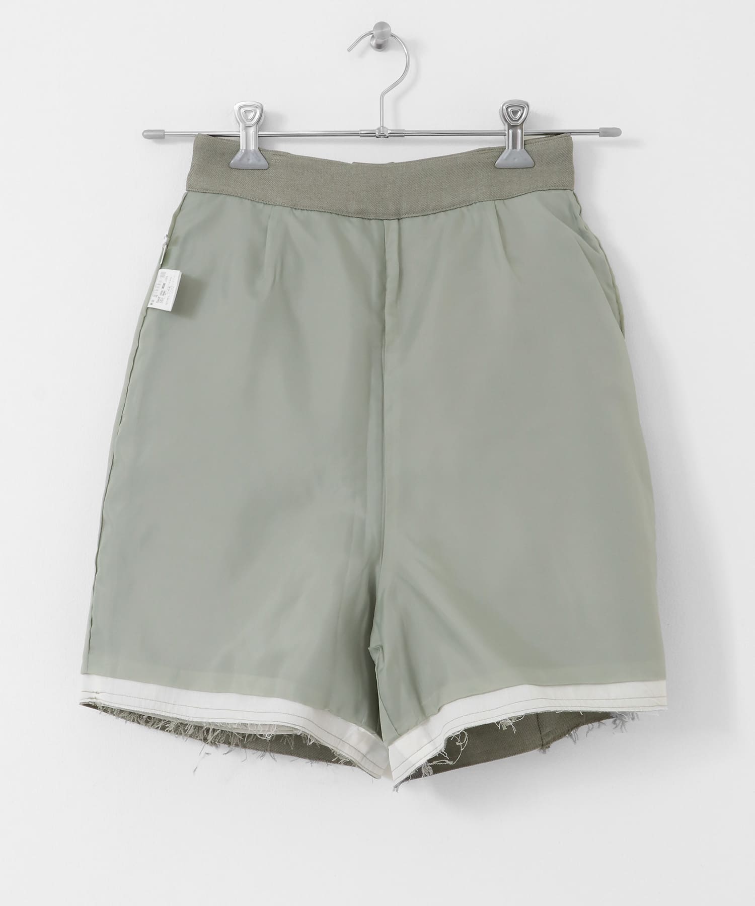 カットオフミニスコート KHAKI one