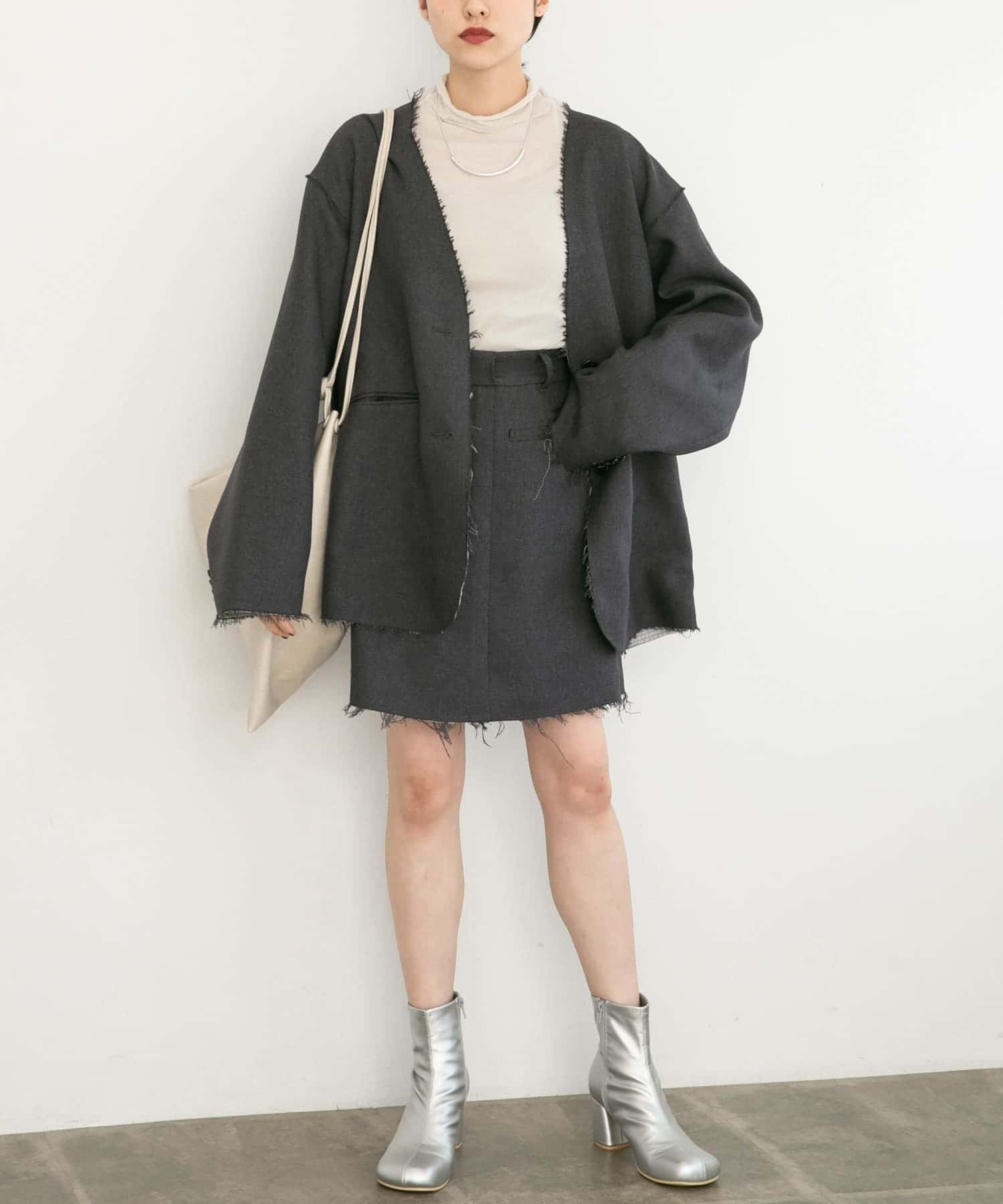 身長：160cm サイズ：one