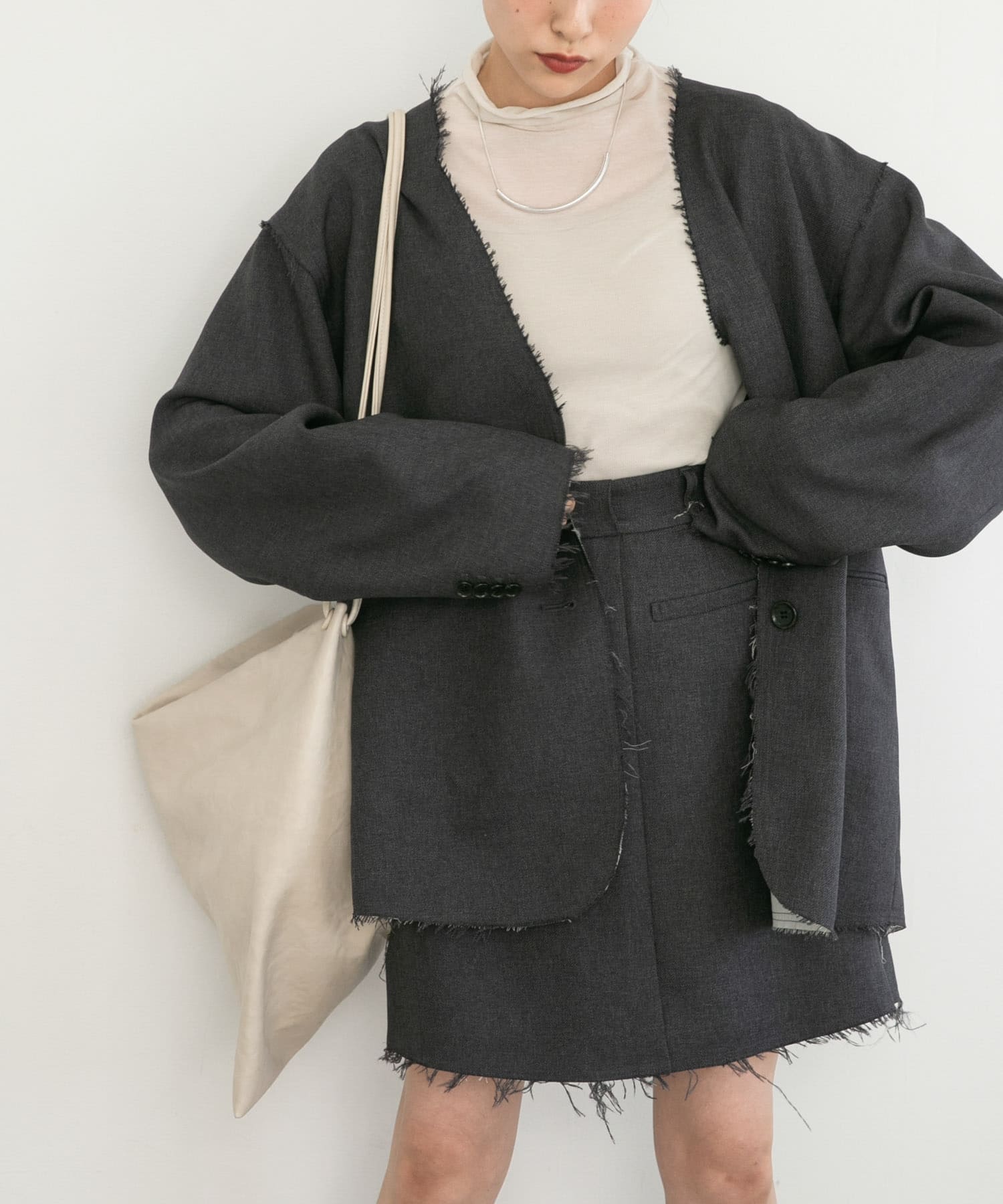 身長：160cm サイズ：one