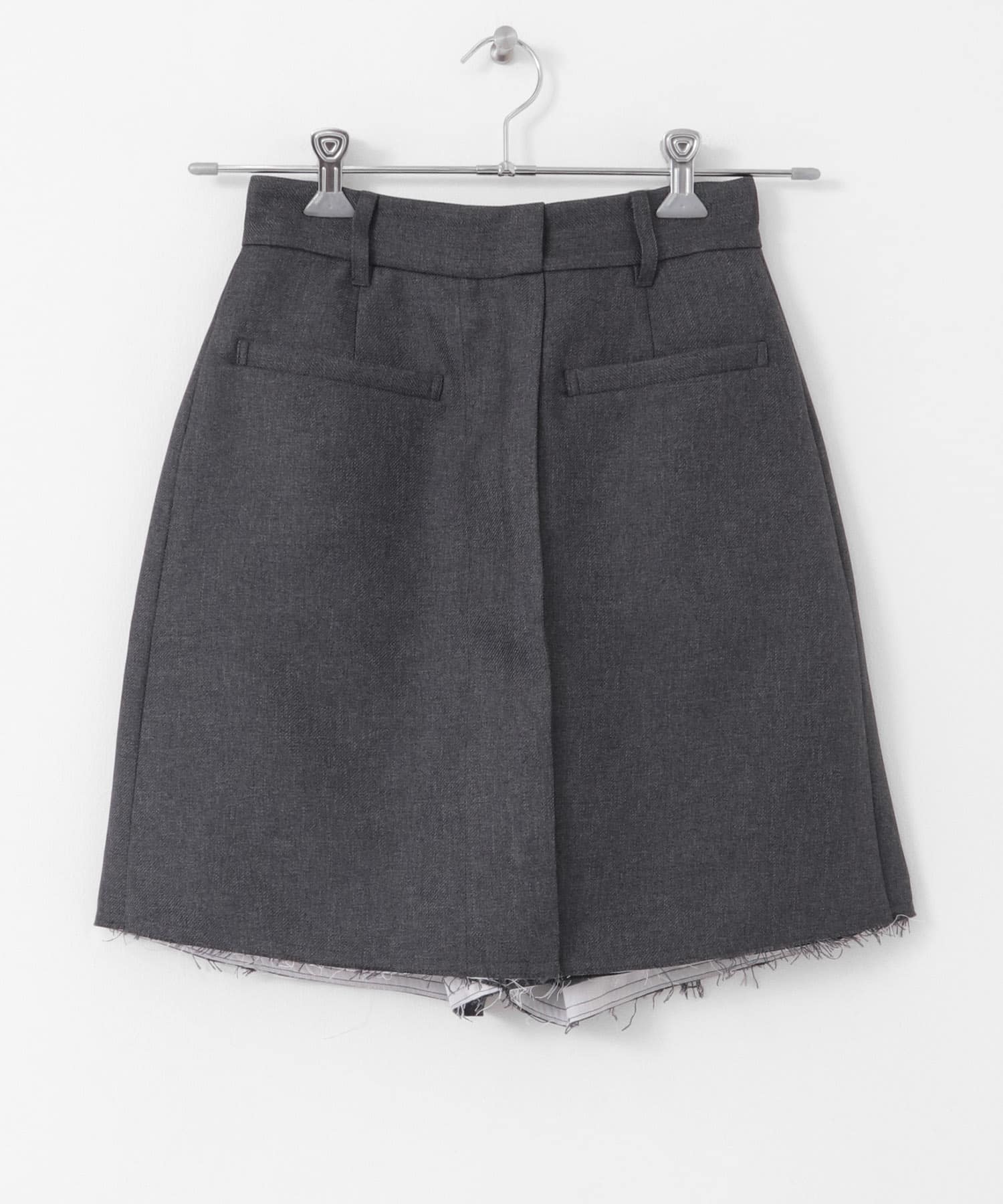 カットオフミニスコート GRAY one