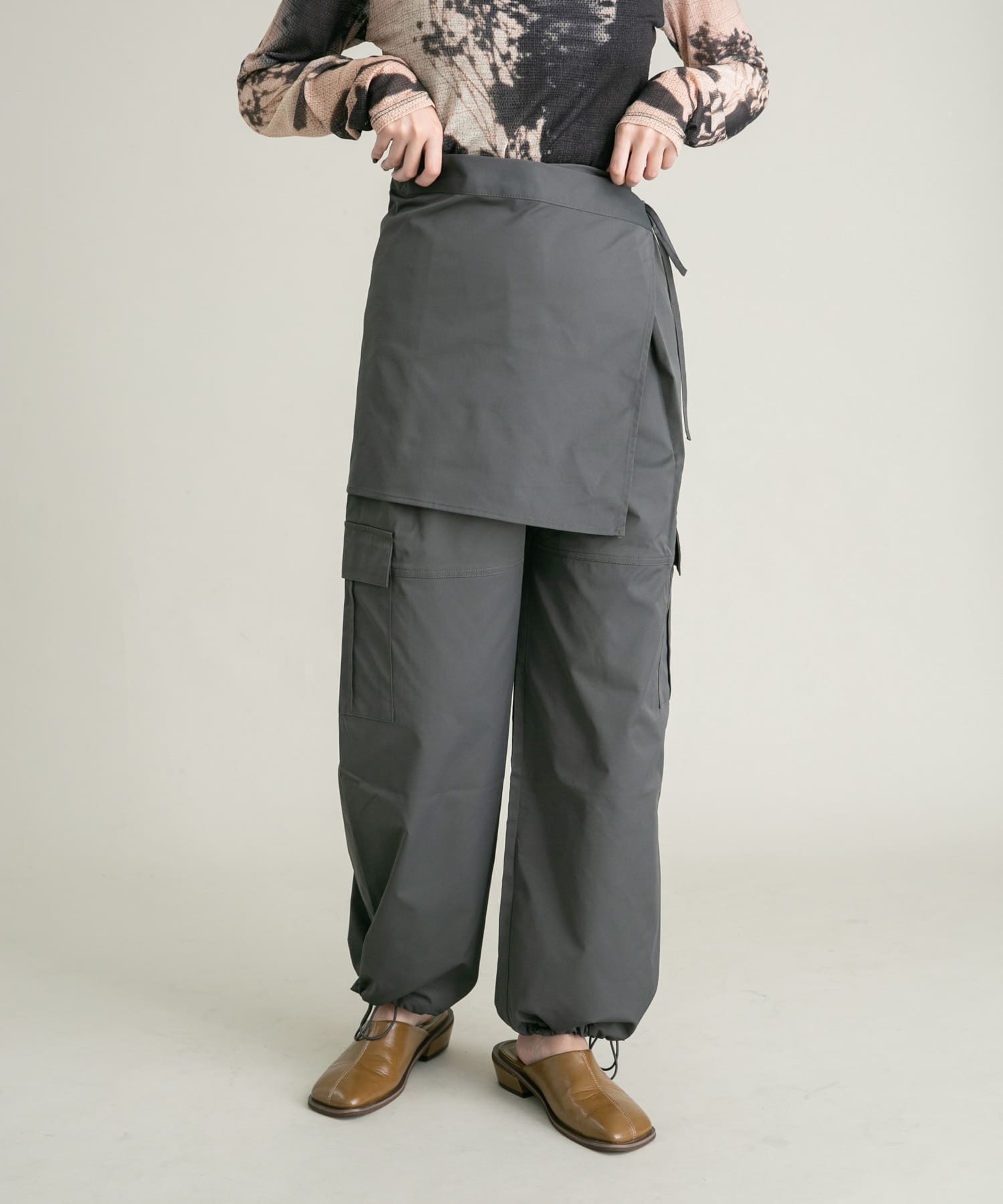 スカートSETミリタリーパンツ