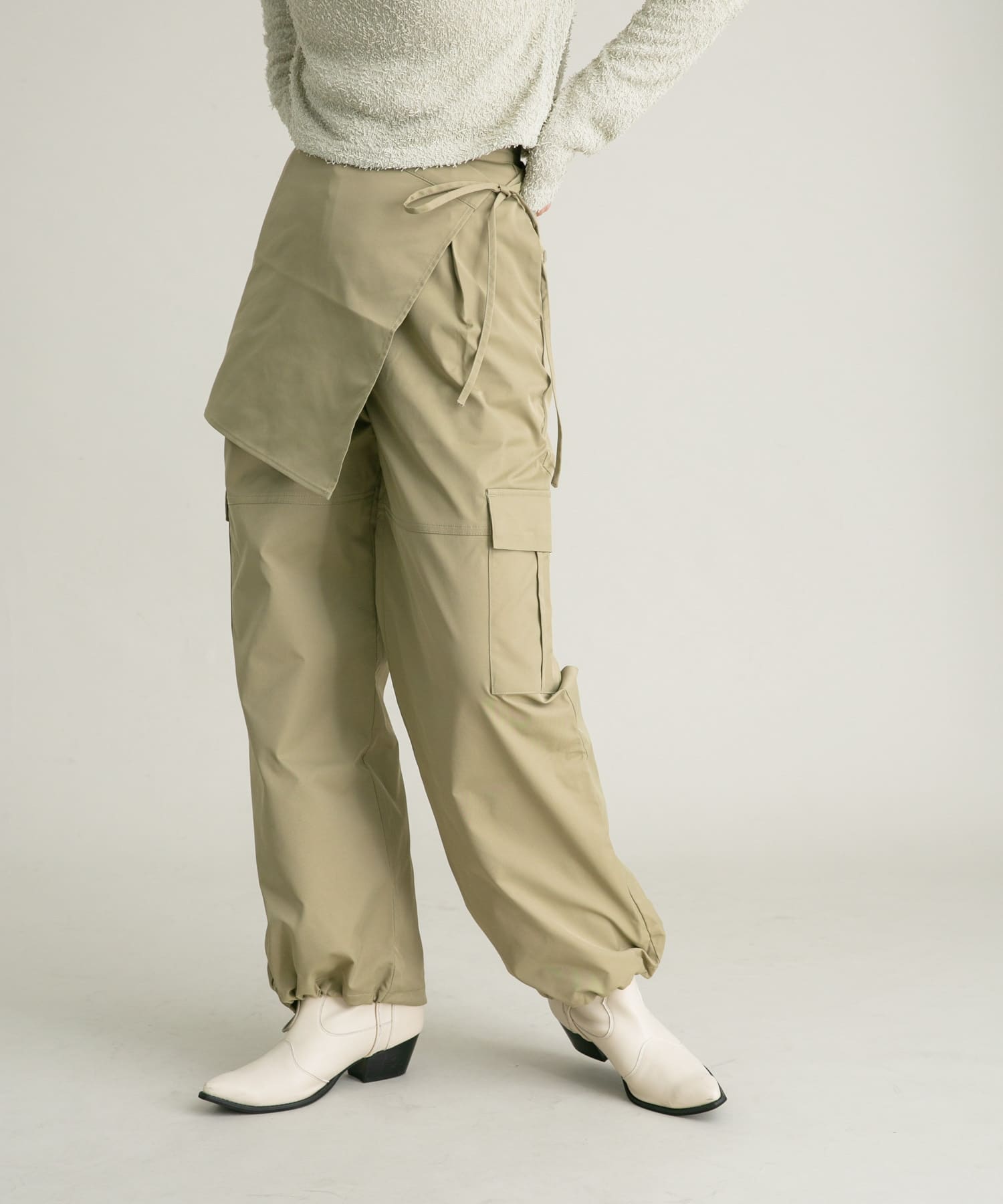 スカートSETミリタリーパンツ