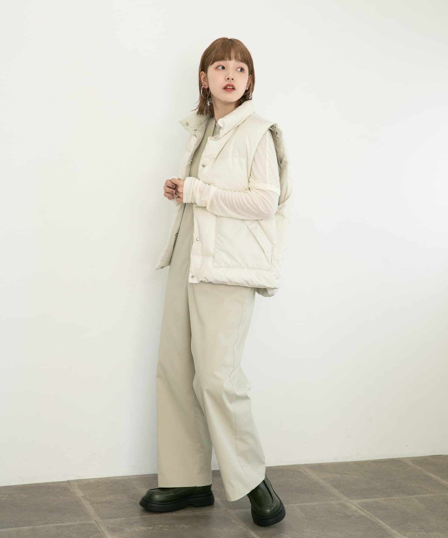 身長：160cm サイズ：36