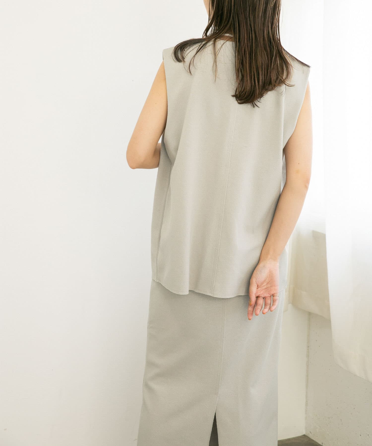 身長：165cm サイズ：one