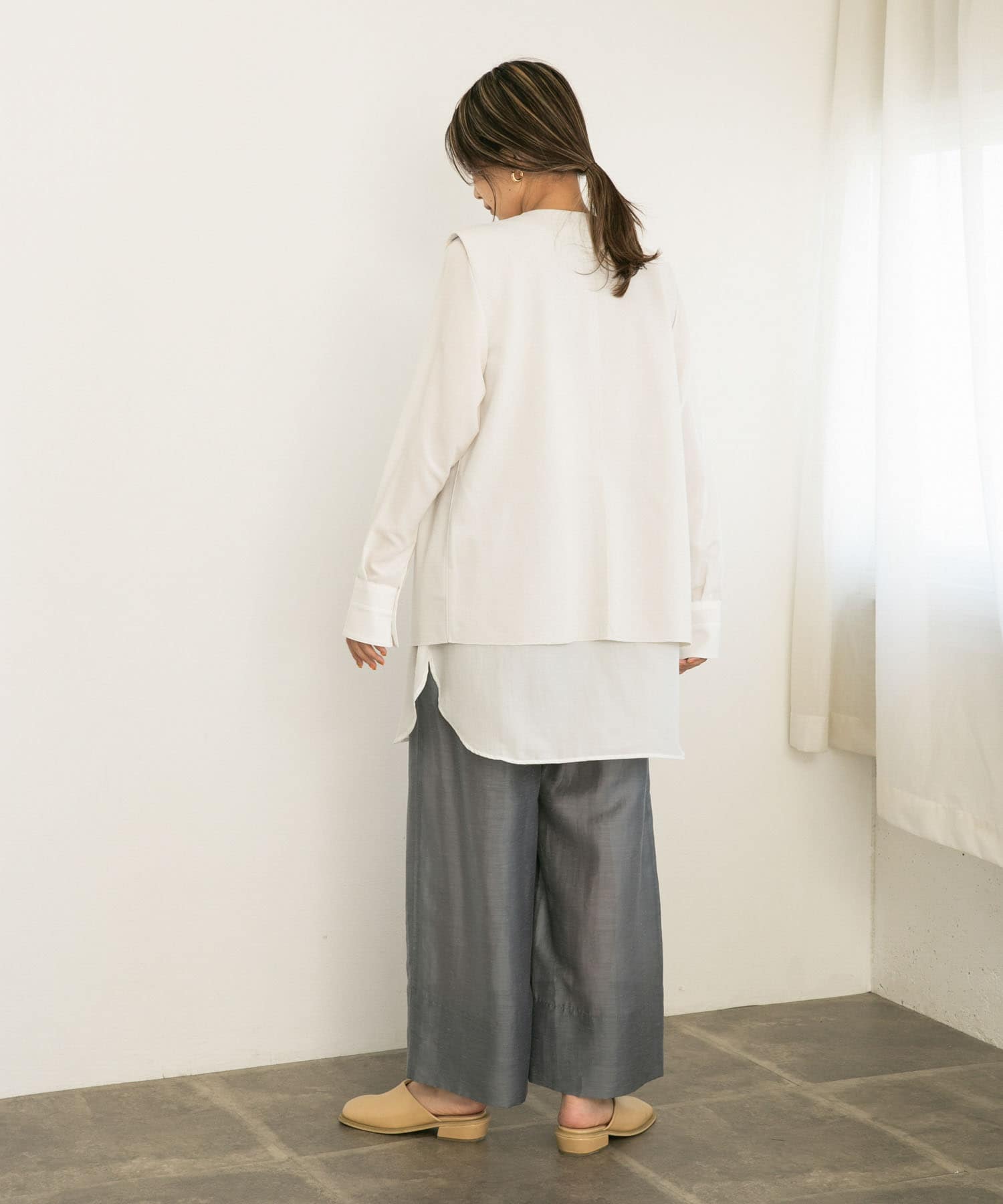 身長：165cm サイズ：one