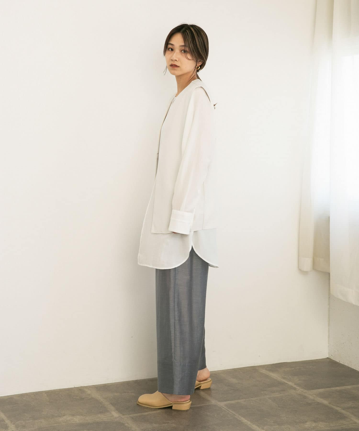身長：165cm サイズ：one