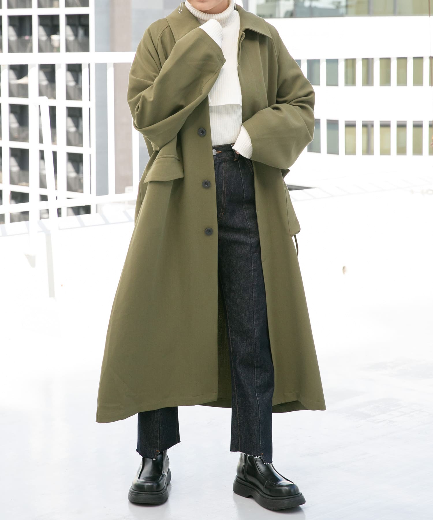 身長：157cm サイズ：38