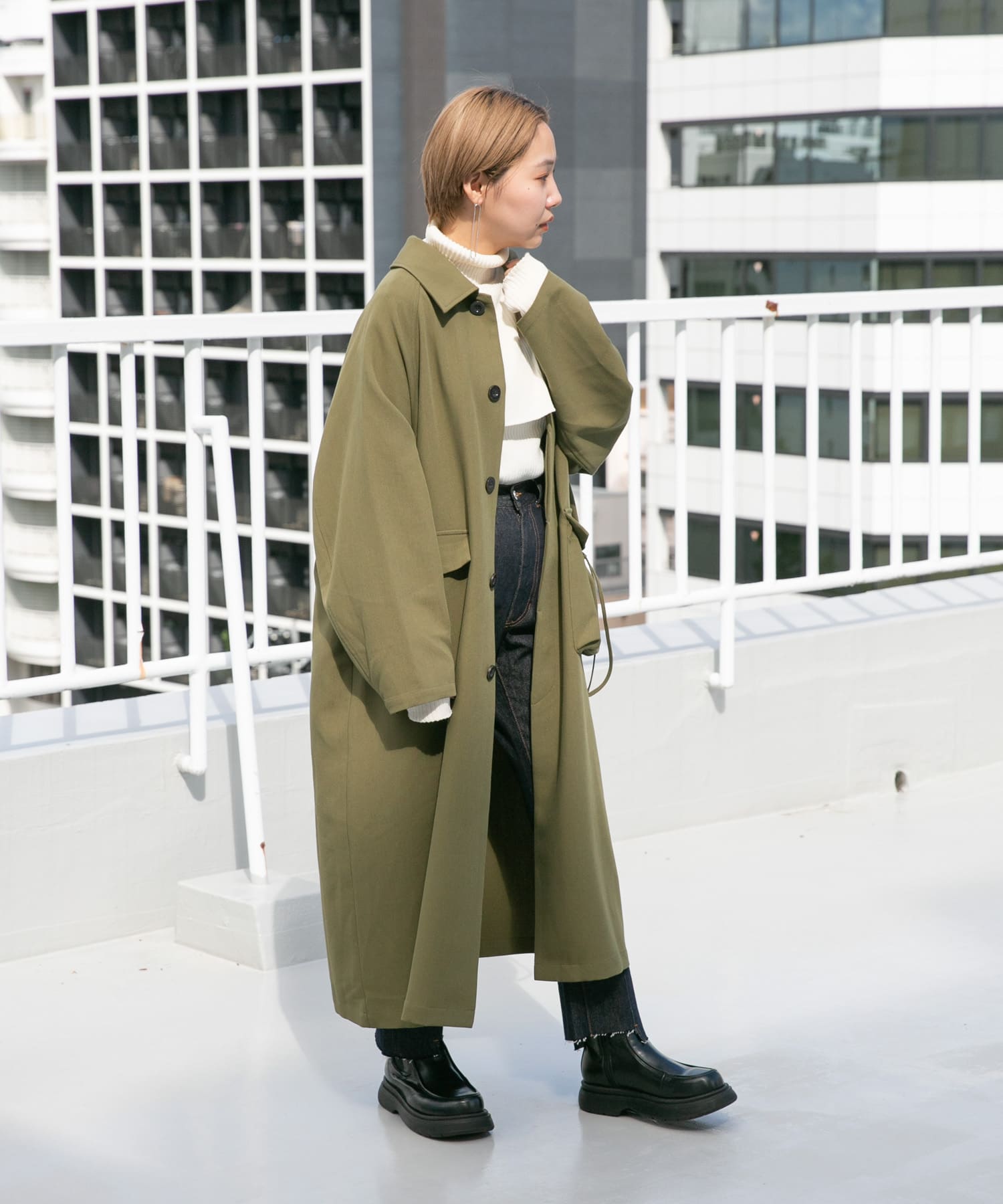 身長：157cm サイズ：38
