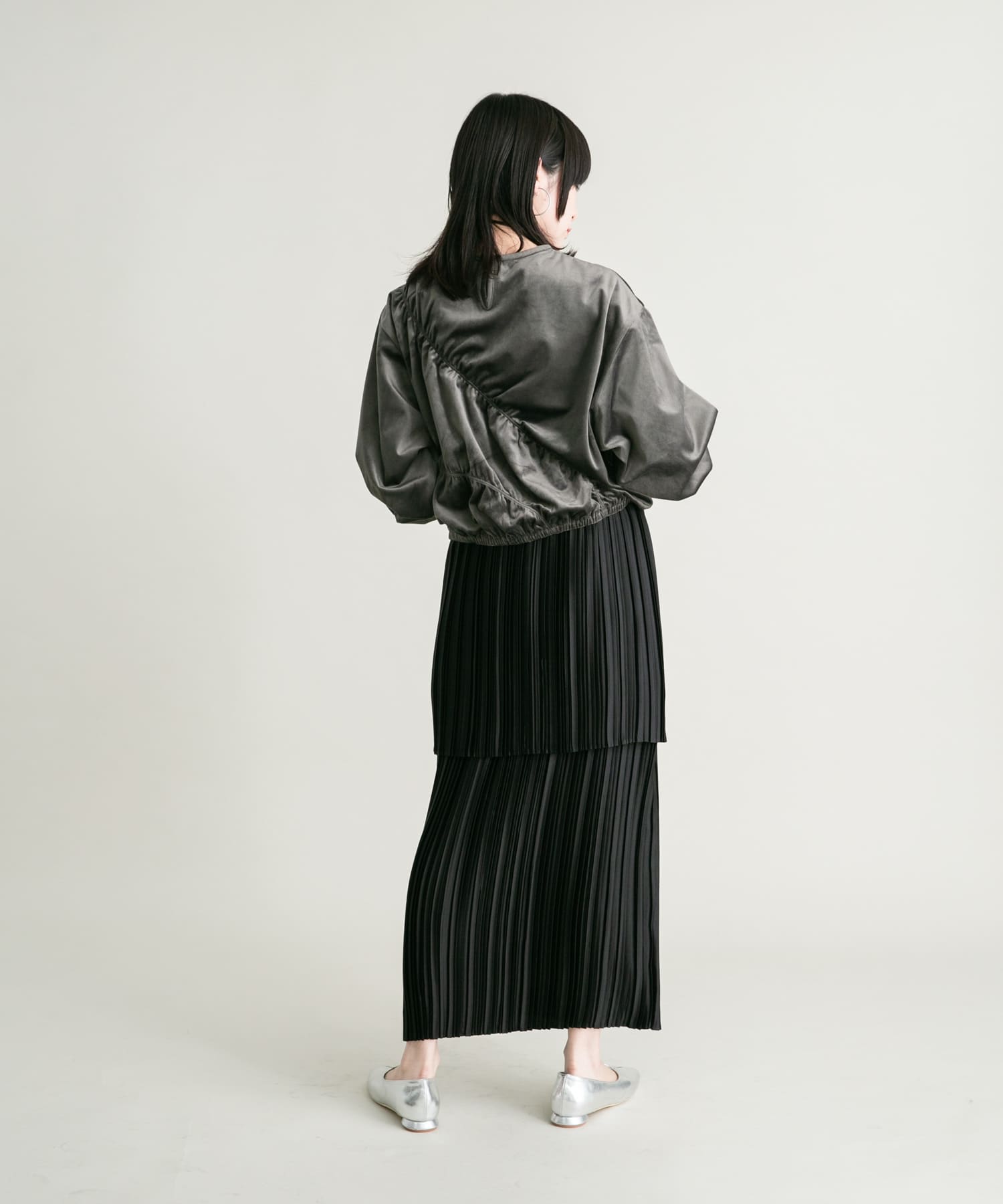 身長：160cm サイズ：one