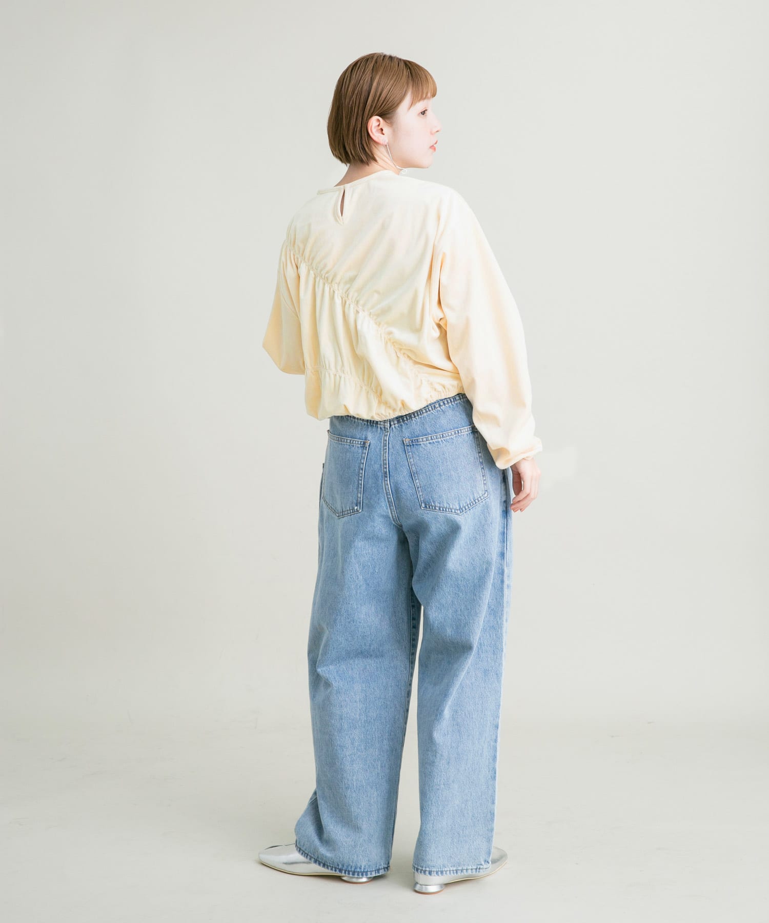 身長：160cm サイズ：one