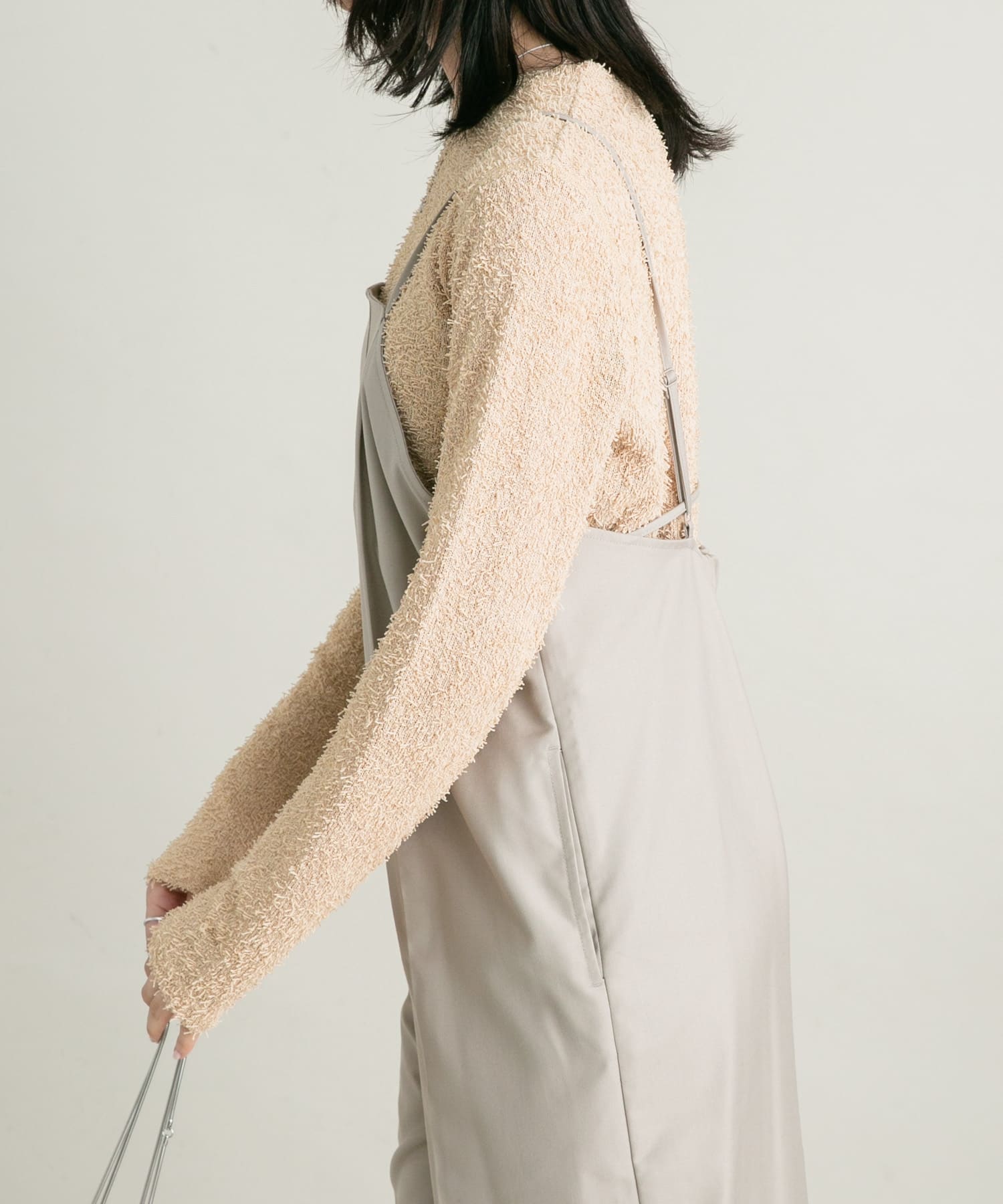 身長：160cm サイズ：one
