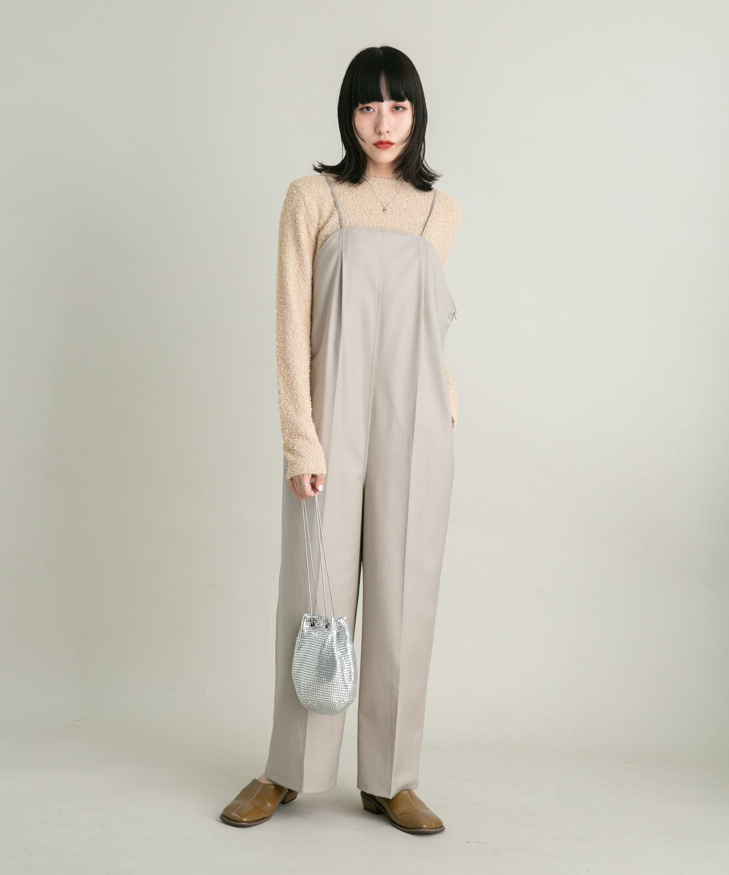 身長：160cm サイズ：one