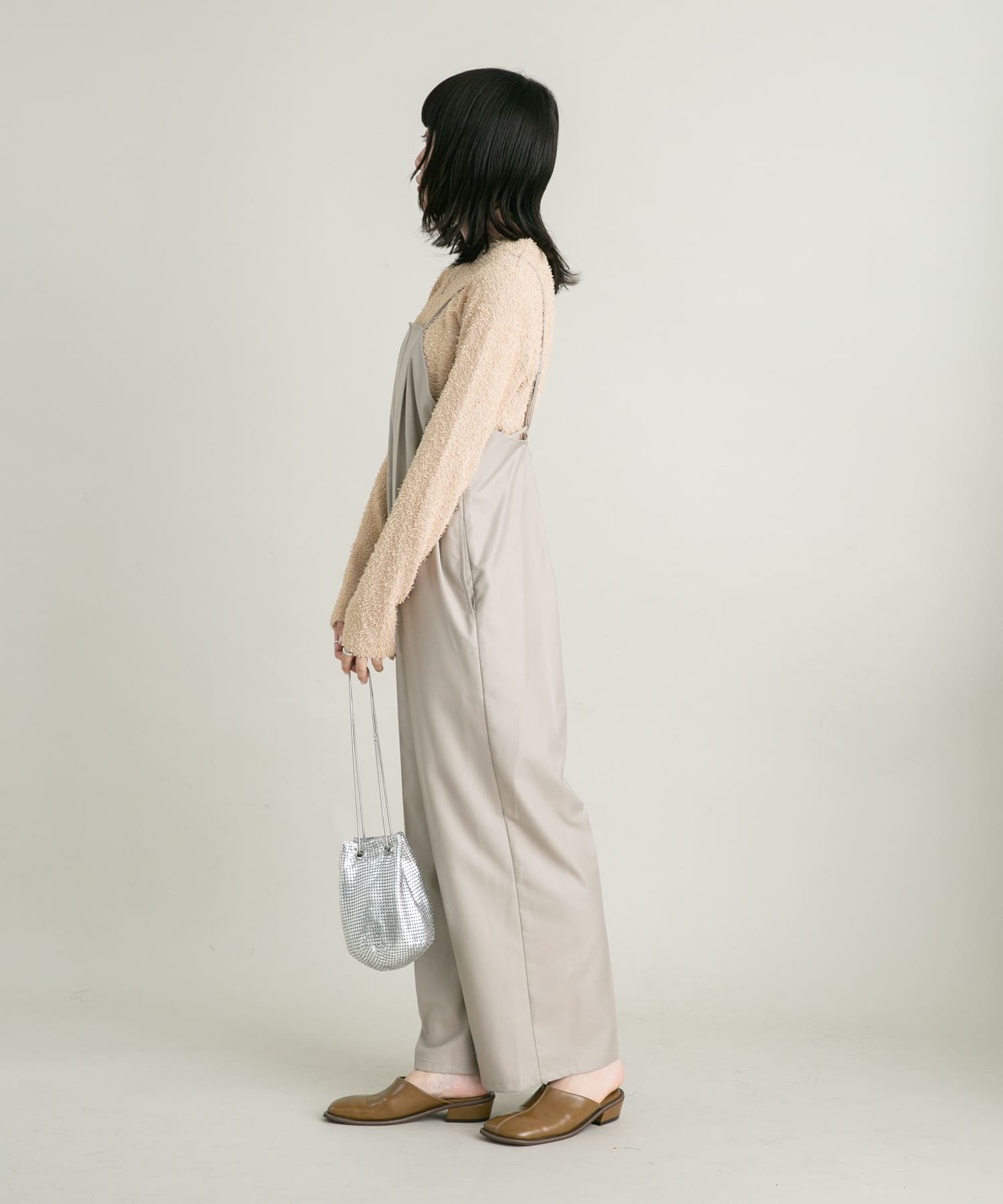 身長：160cm サイズ：one