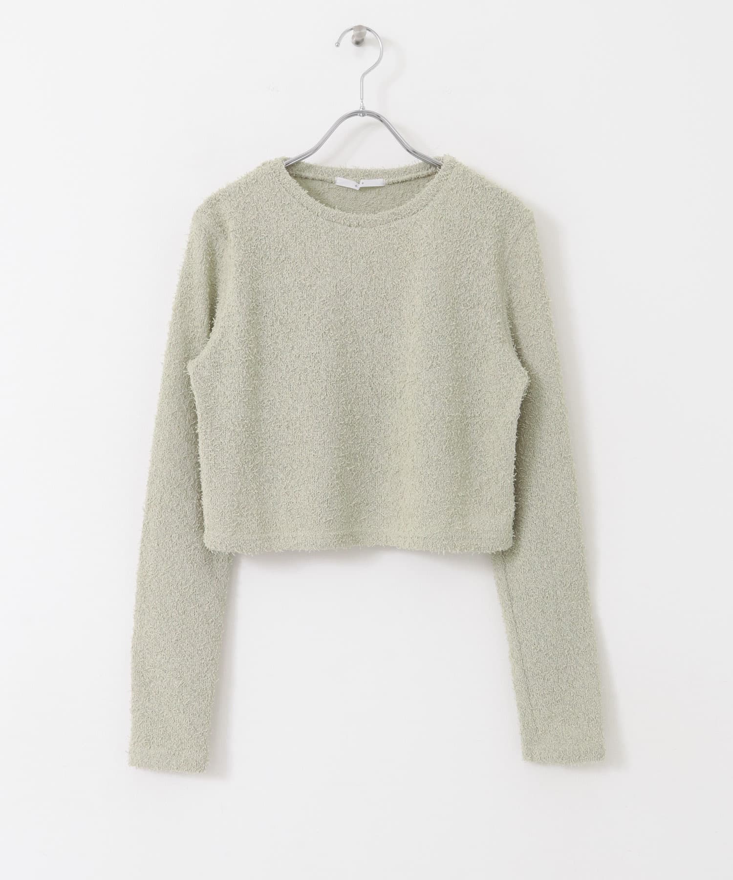 クロップドパイルカットソー L.SAGE one