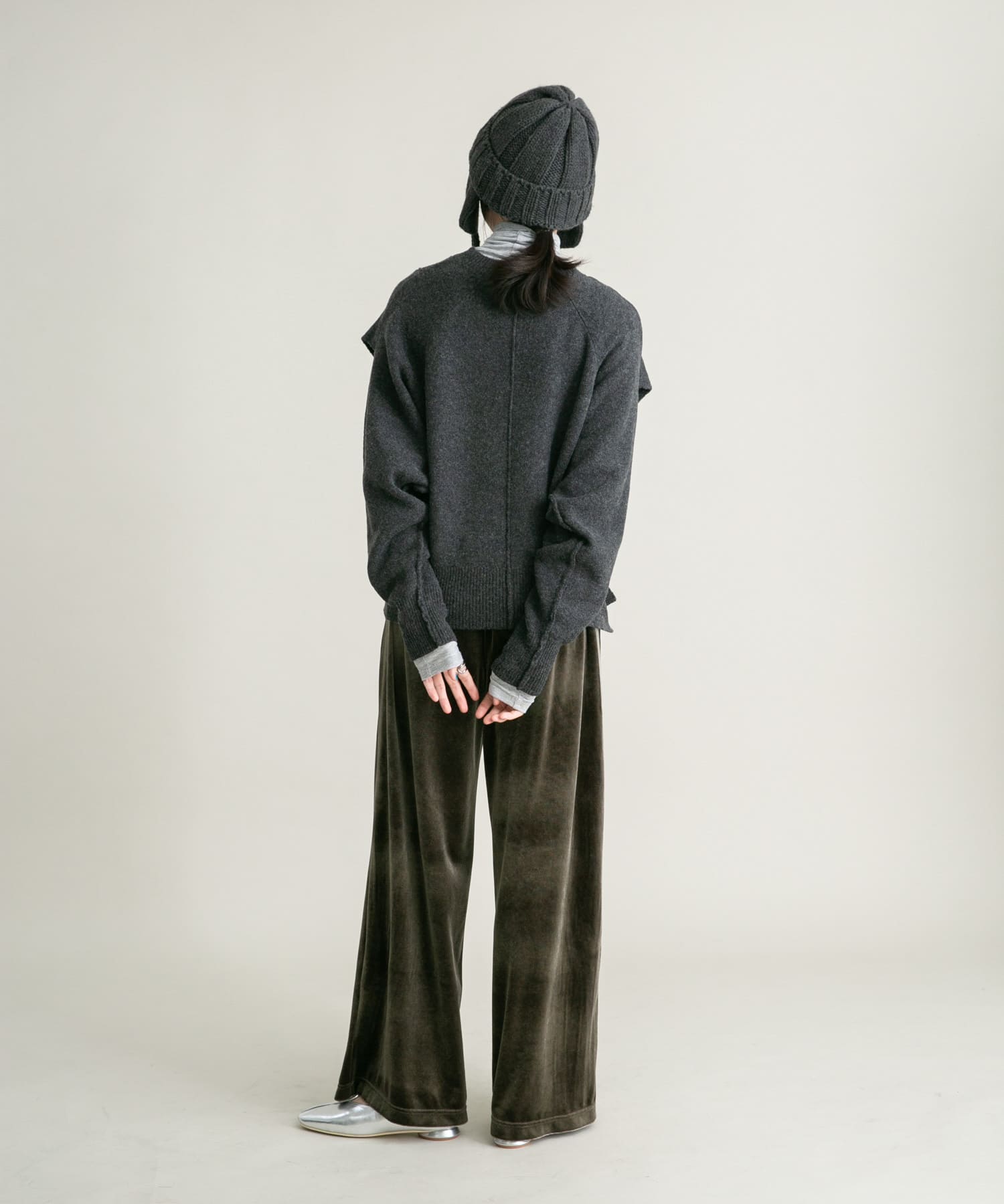 身長：160cm サイズ：one