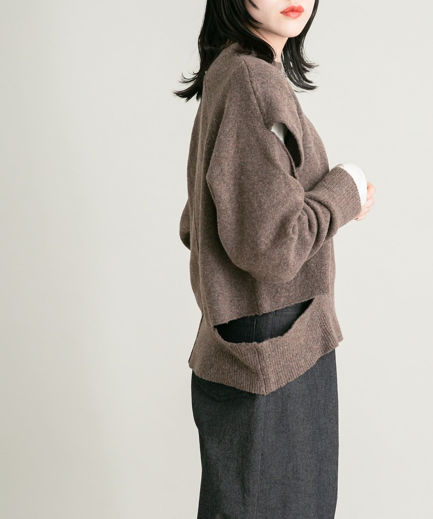 身長：160cm サイズ：one