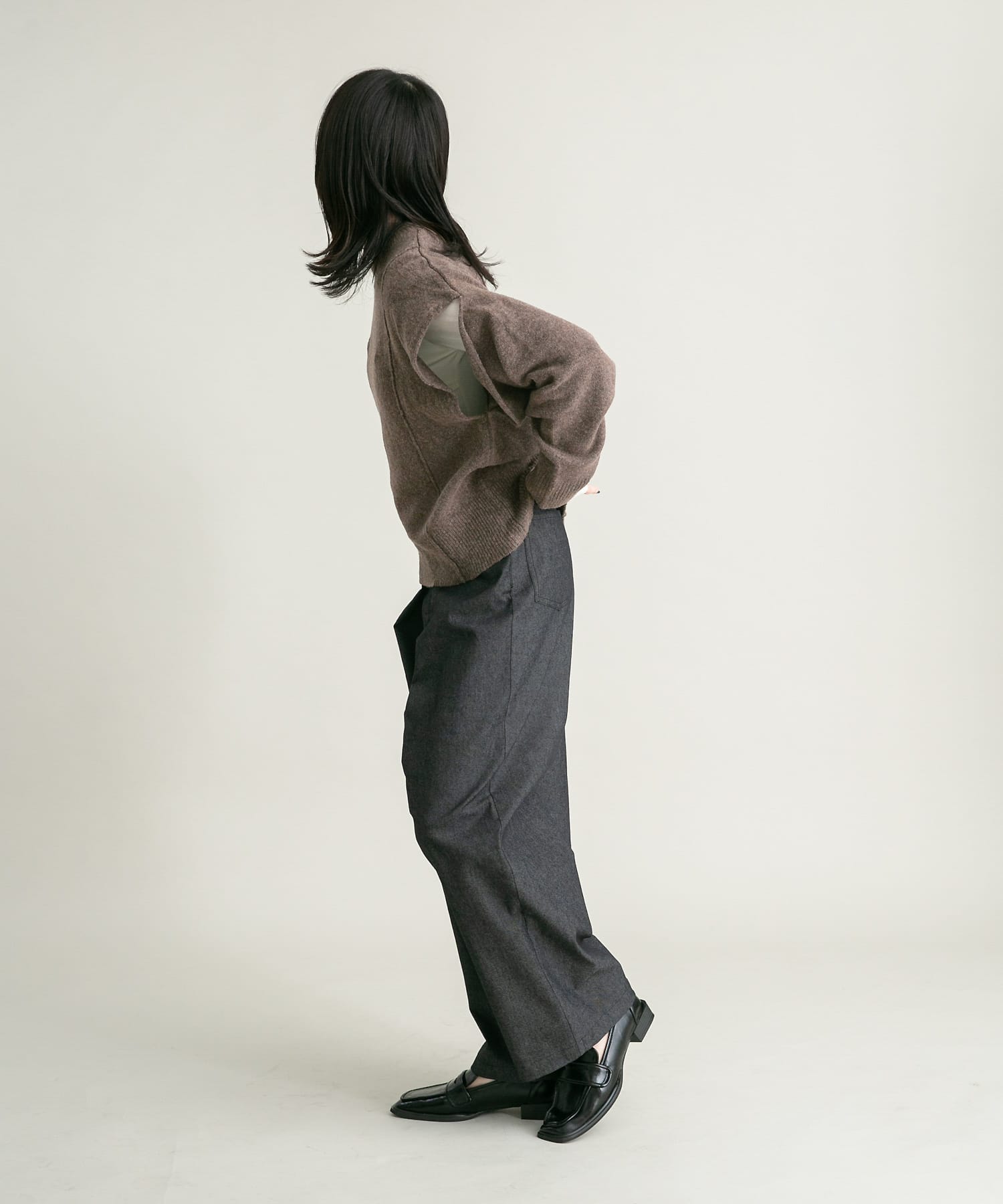 身長：160cm サイズ：one