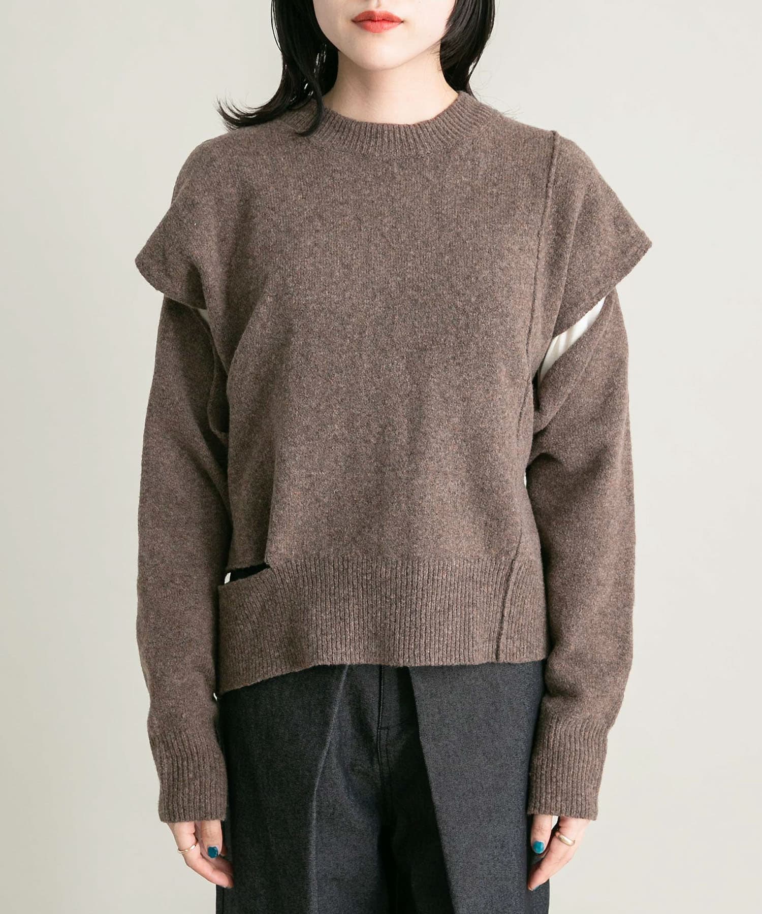 身長：160cm サイズ：one