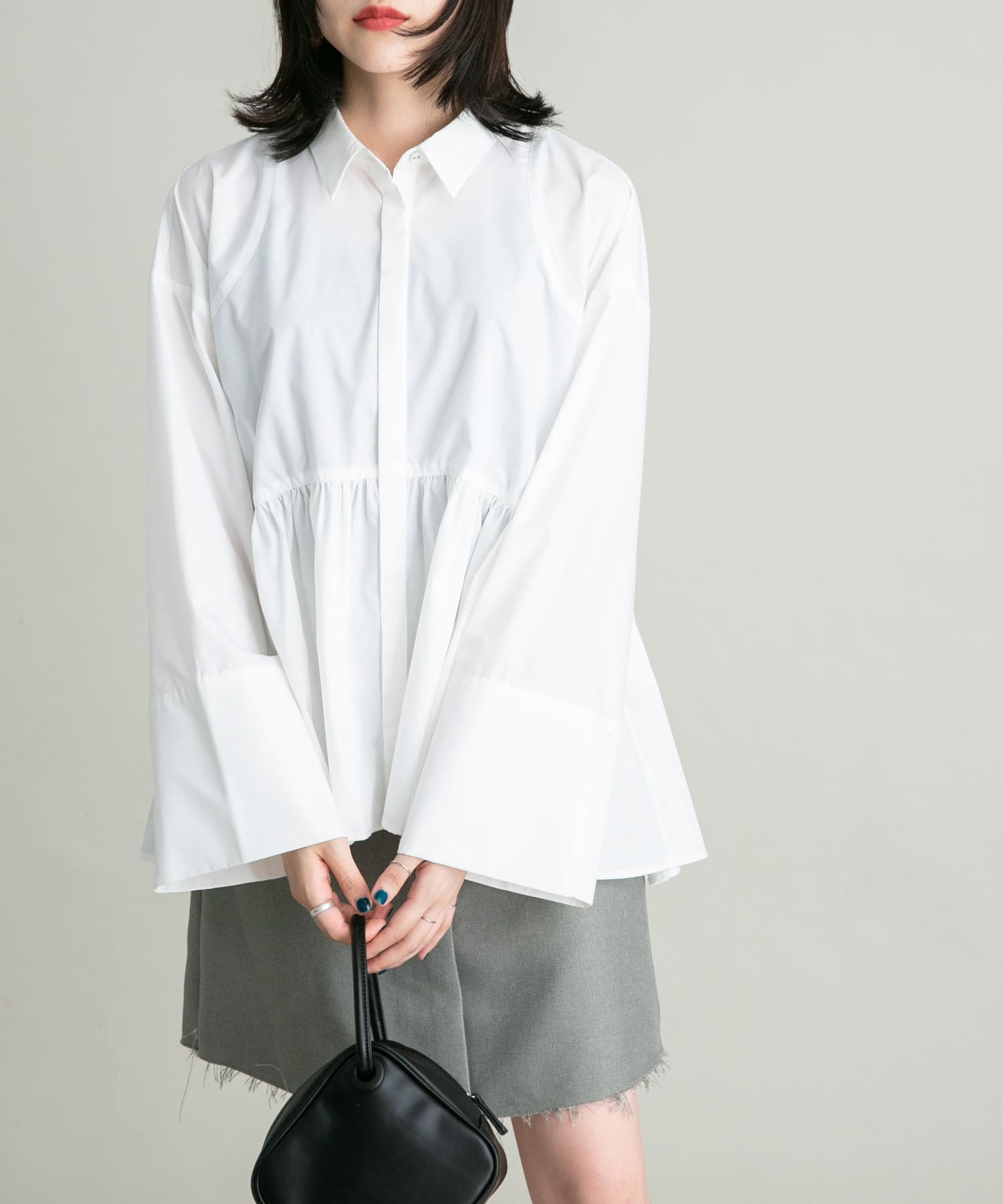 身長：160cm サイズ：one