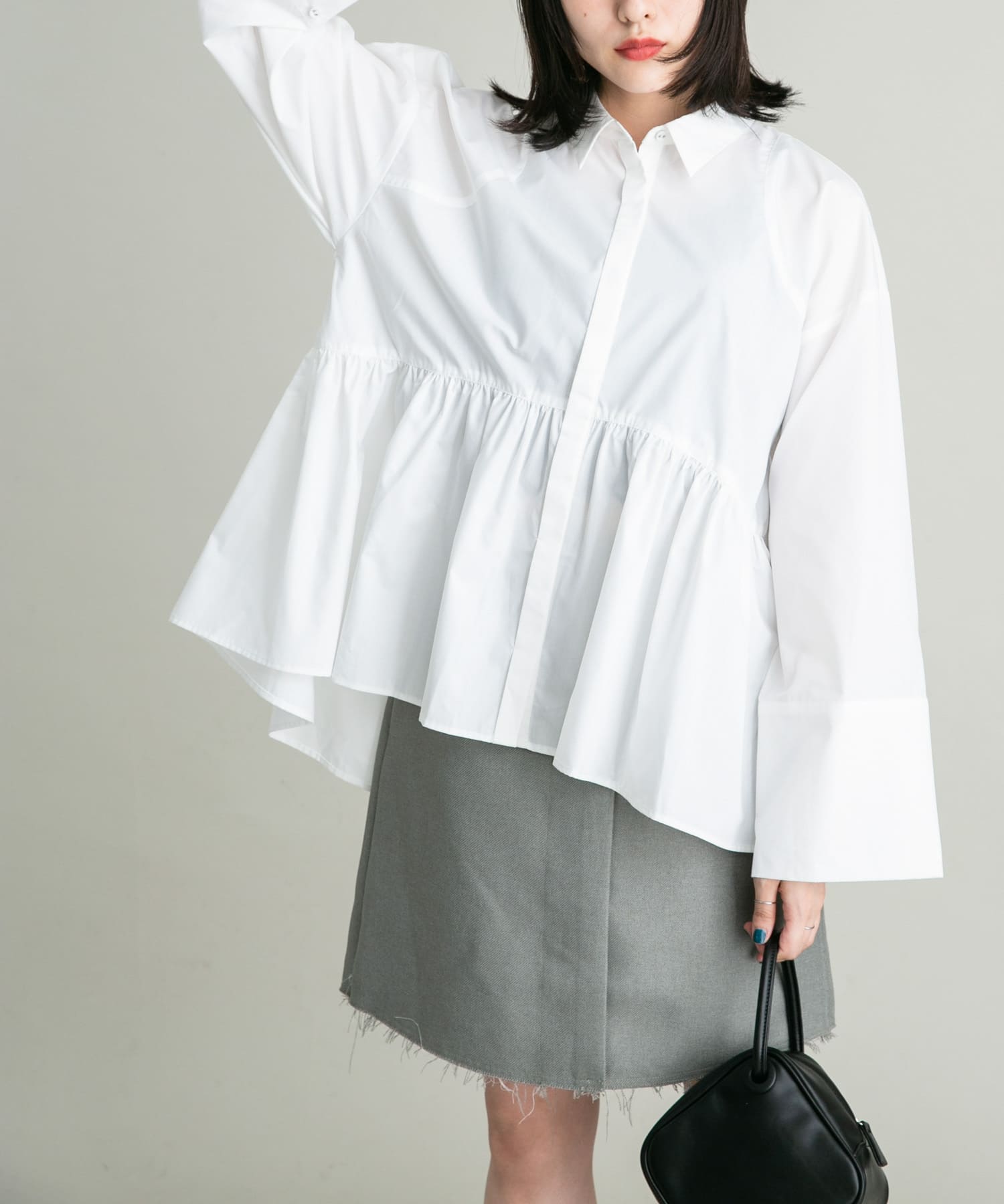 身長：160cm サイズ：one