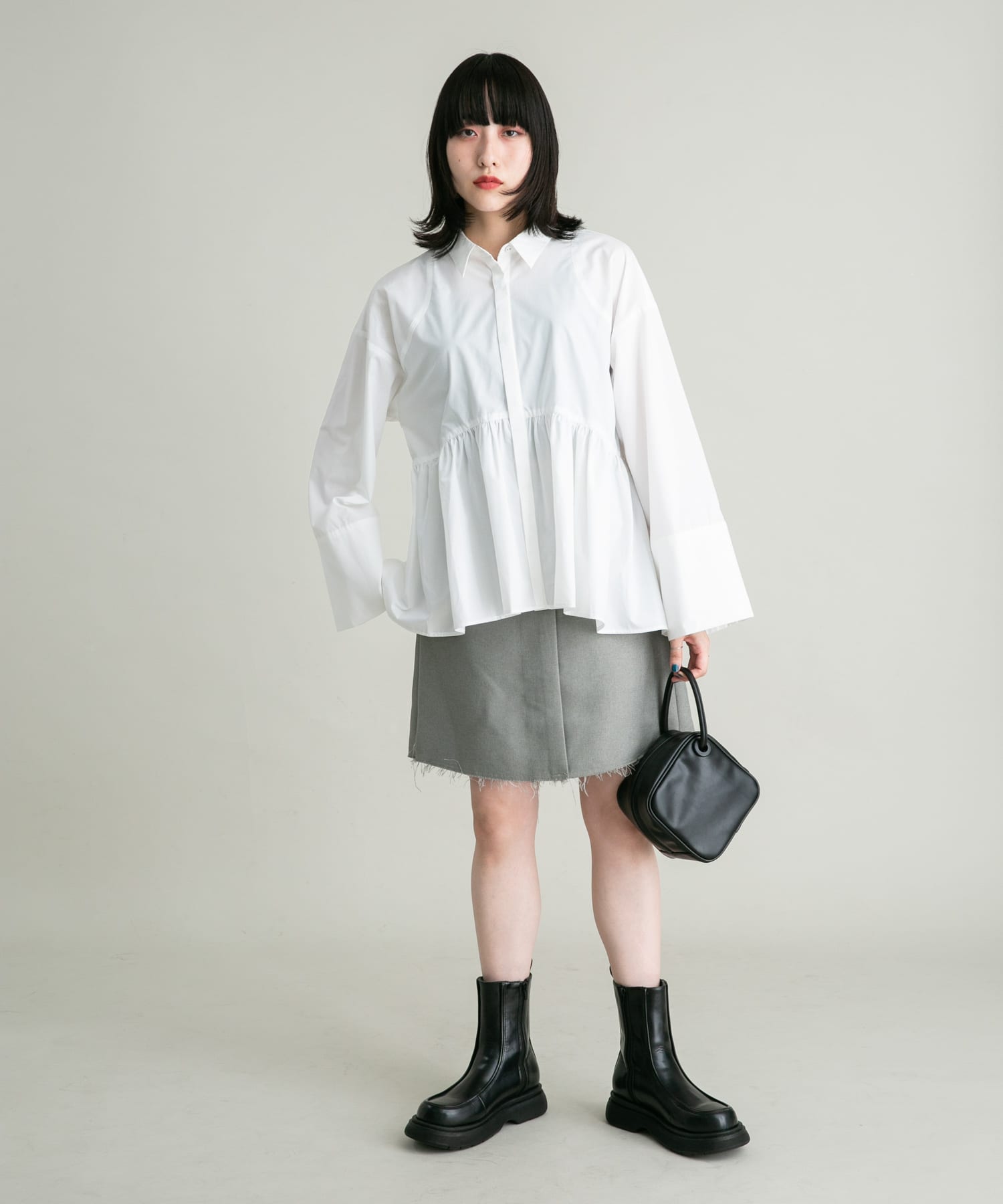 身長：160cm サイズ：one