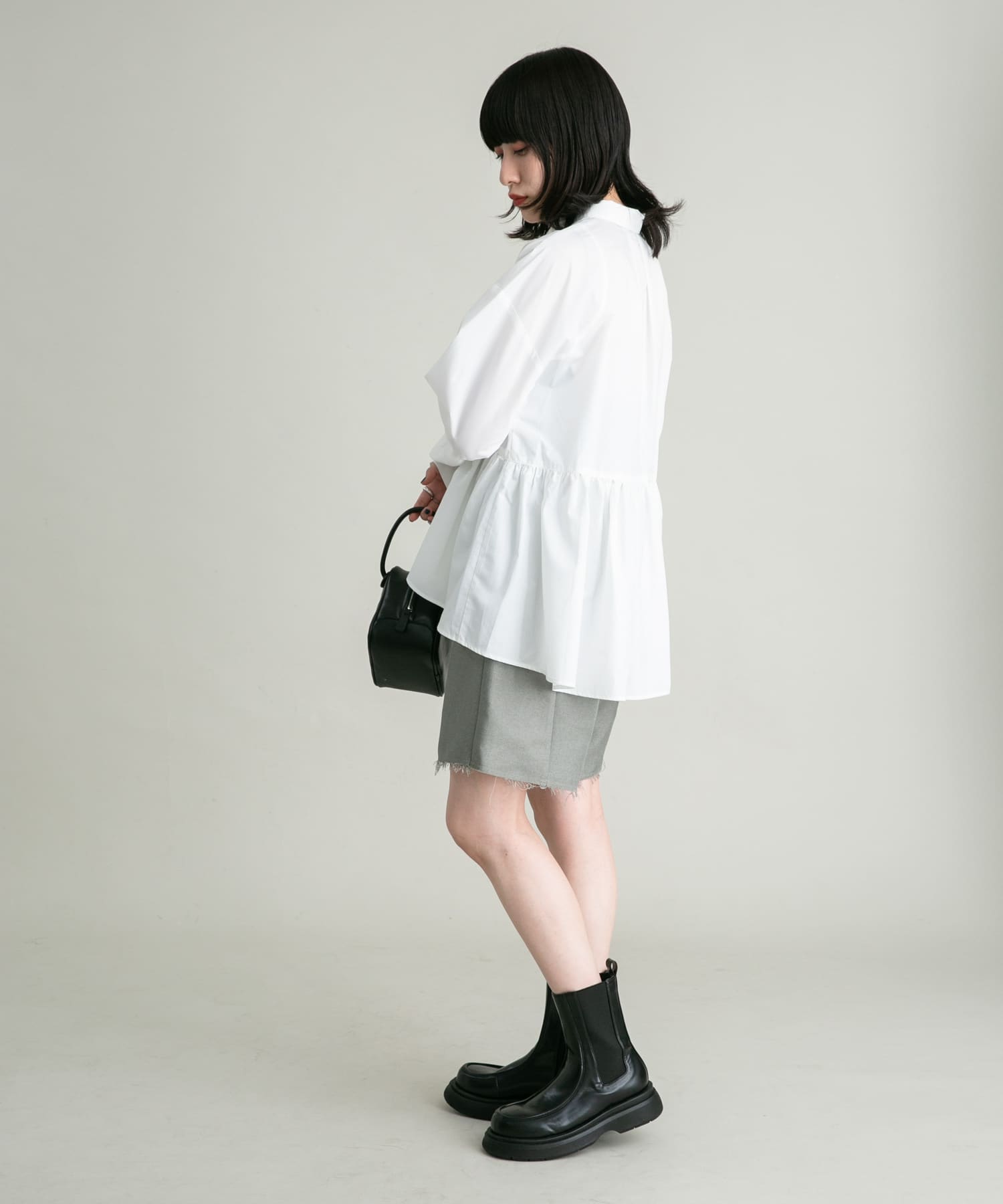 身長：160cm サイズ：one