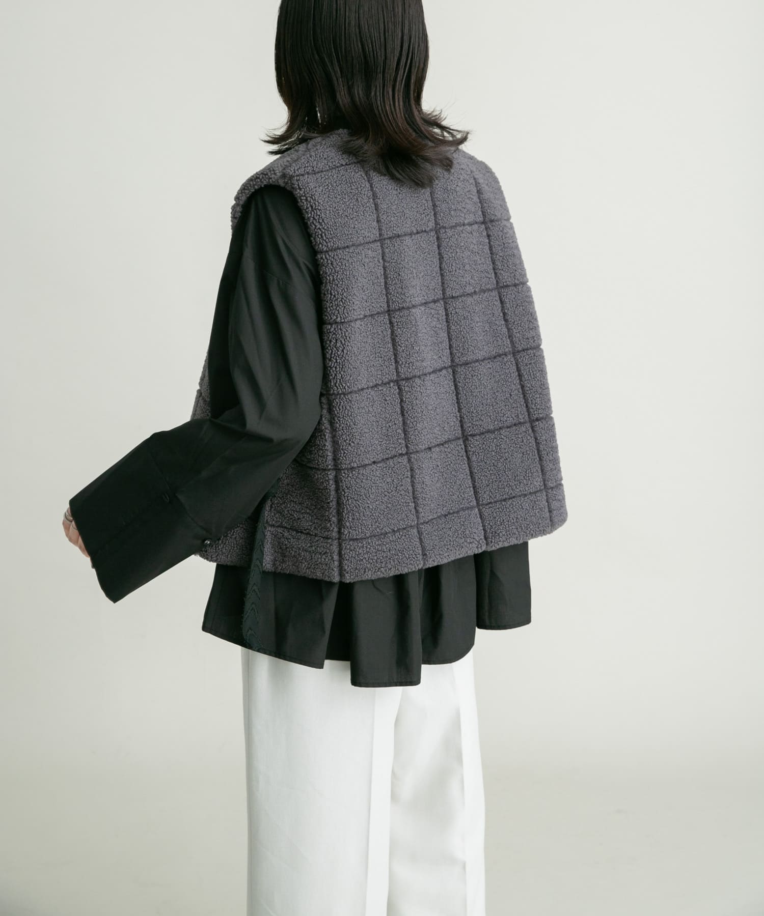 身長：160cm サイズ：one