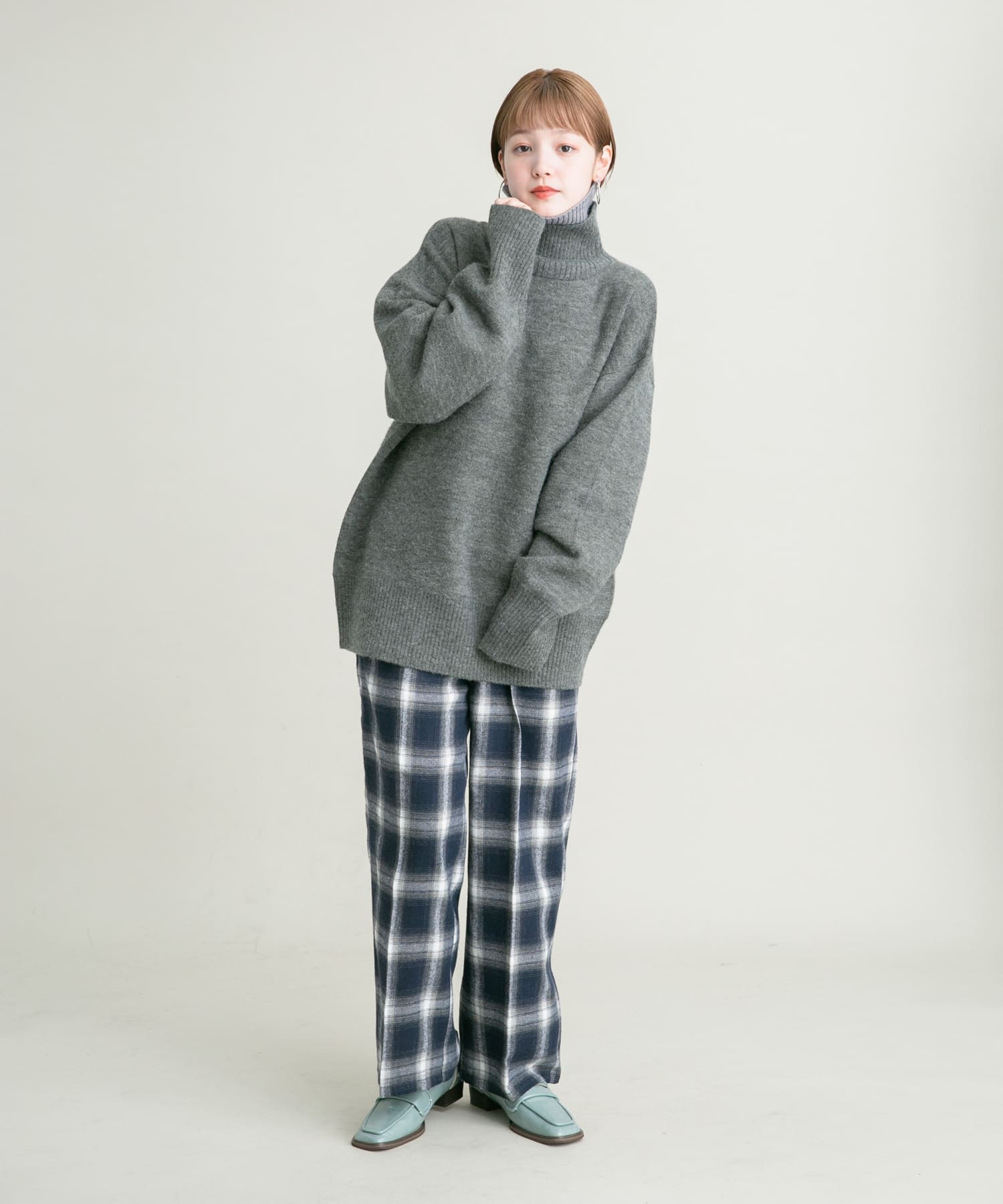 身長：160cm サイズ：one