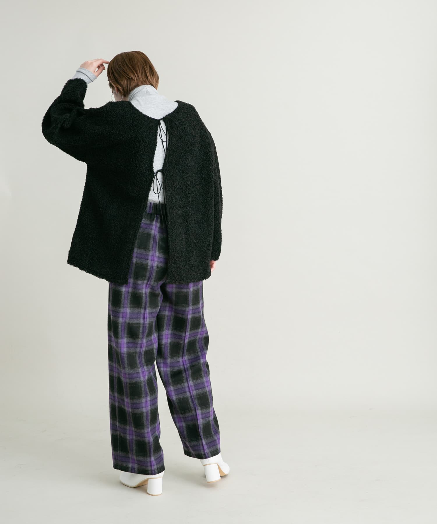 身長：160cm サイズ：one