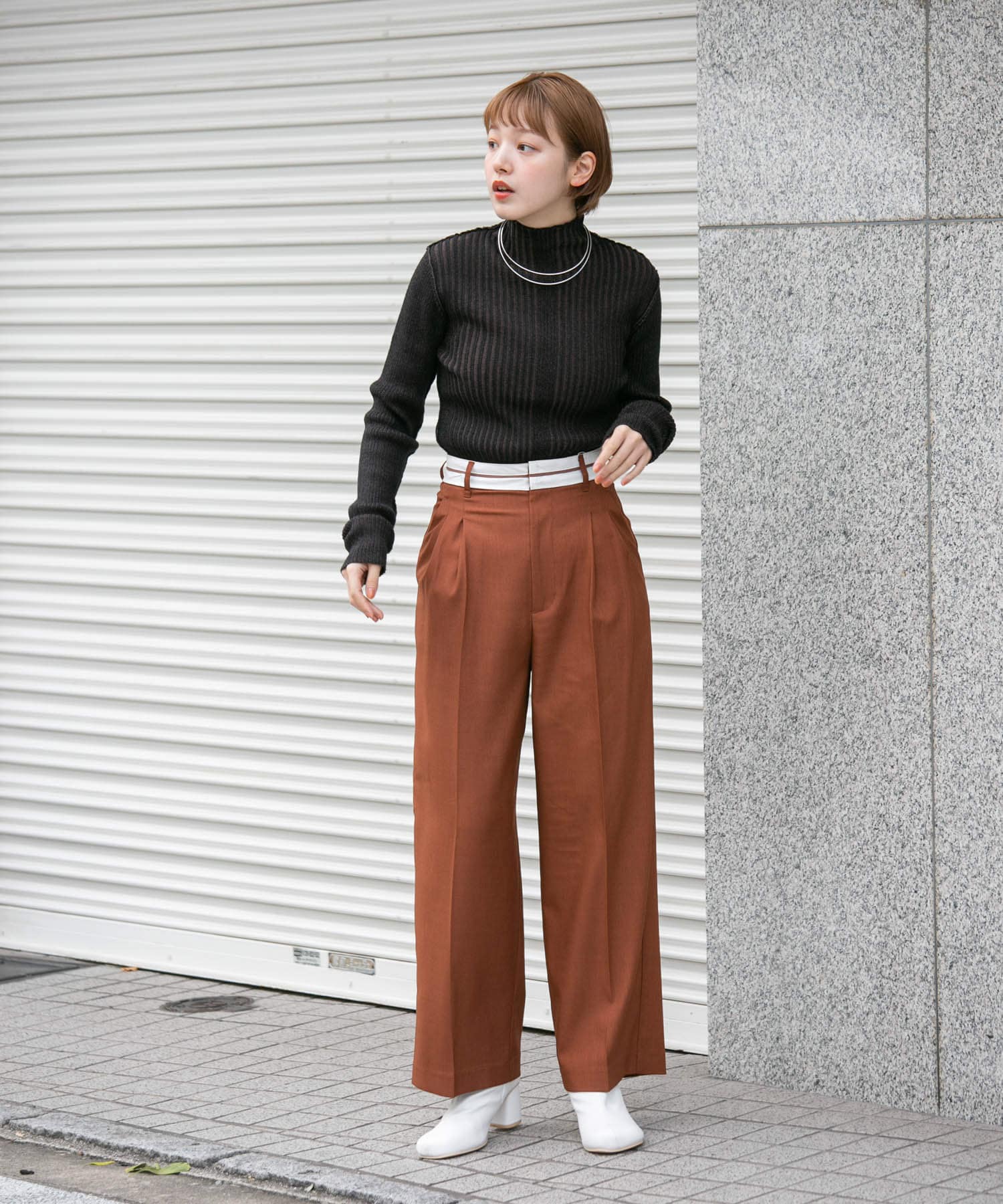 身長：160cm サイズ：36