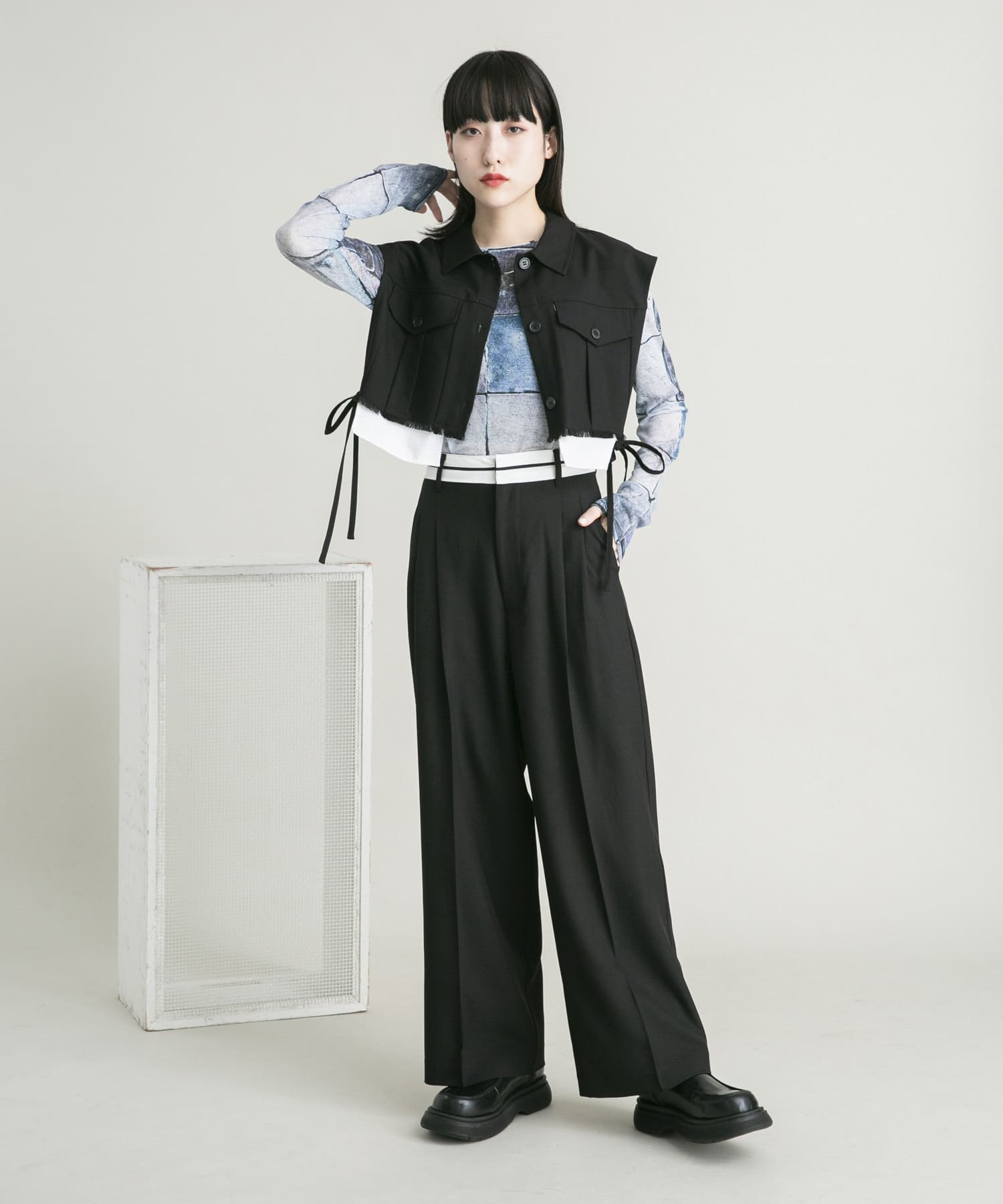 身長：160cm サイズ：36