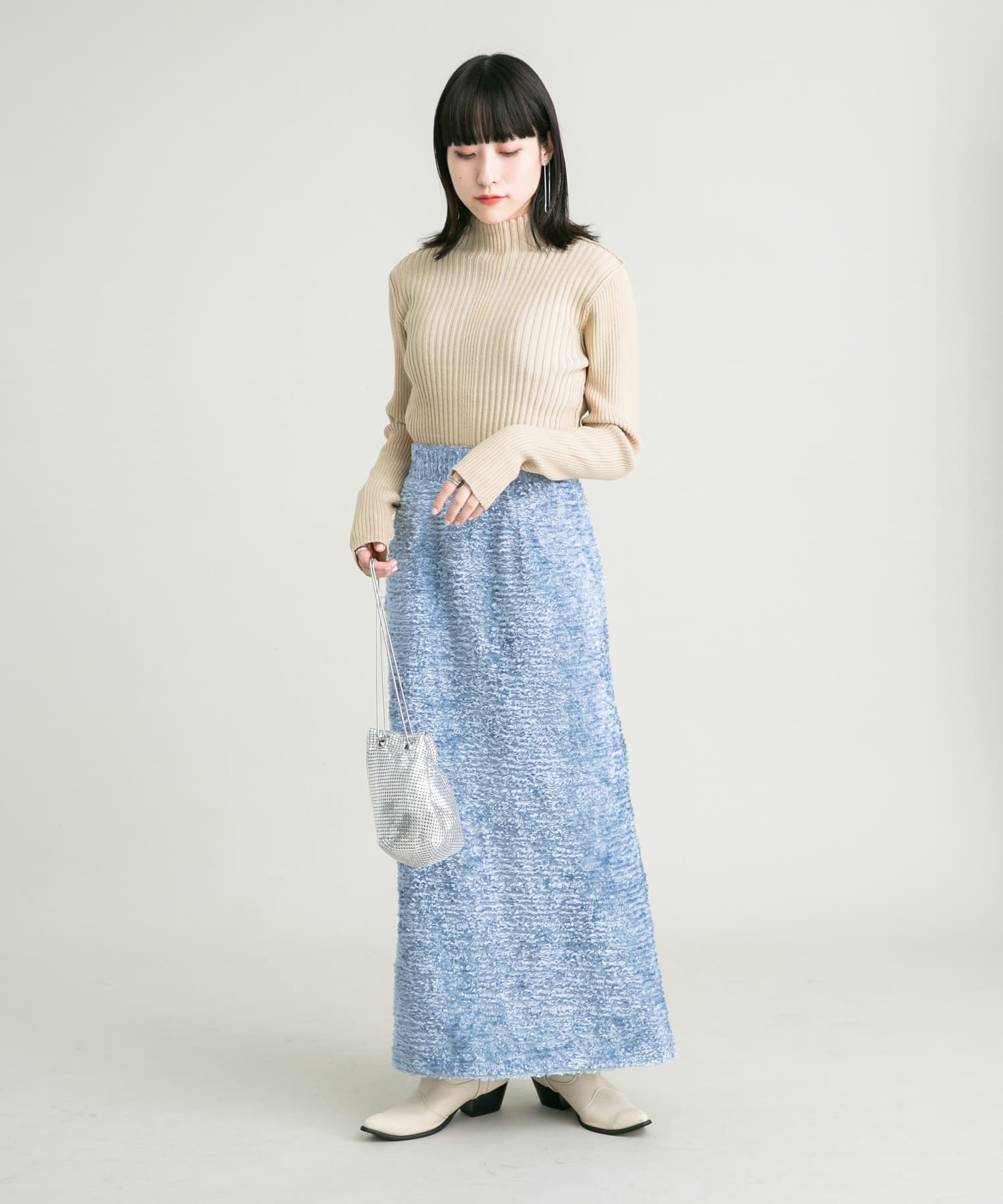 身長：160cm サイズ：one