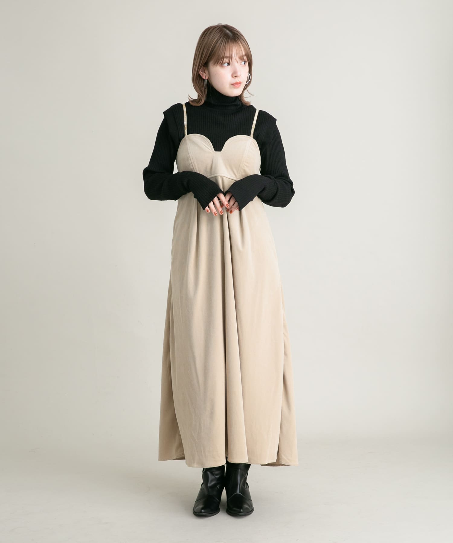 身長：160cm サイズ：36