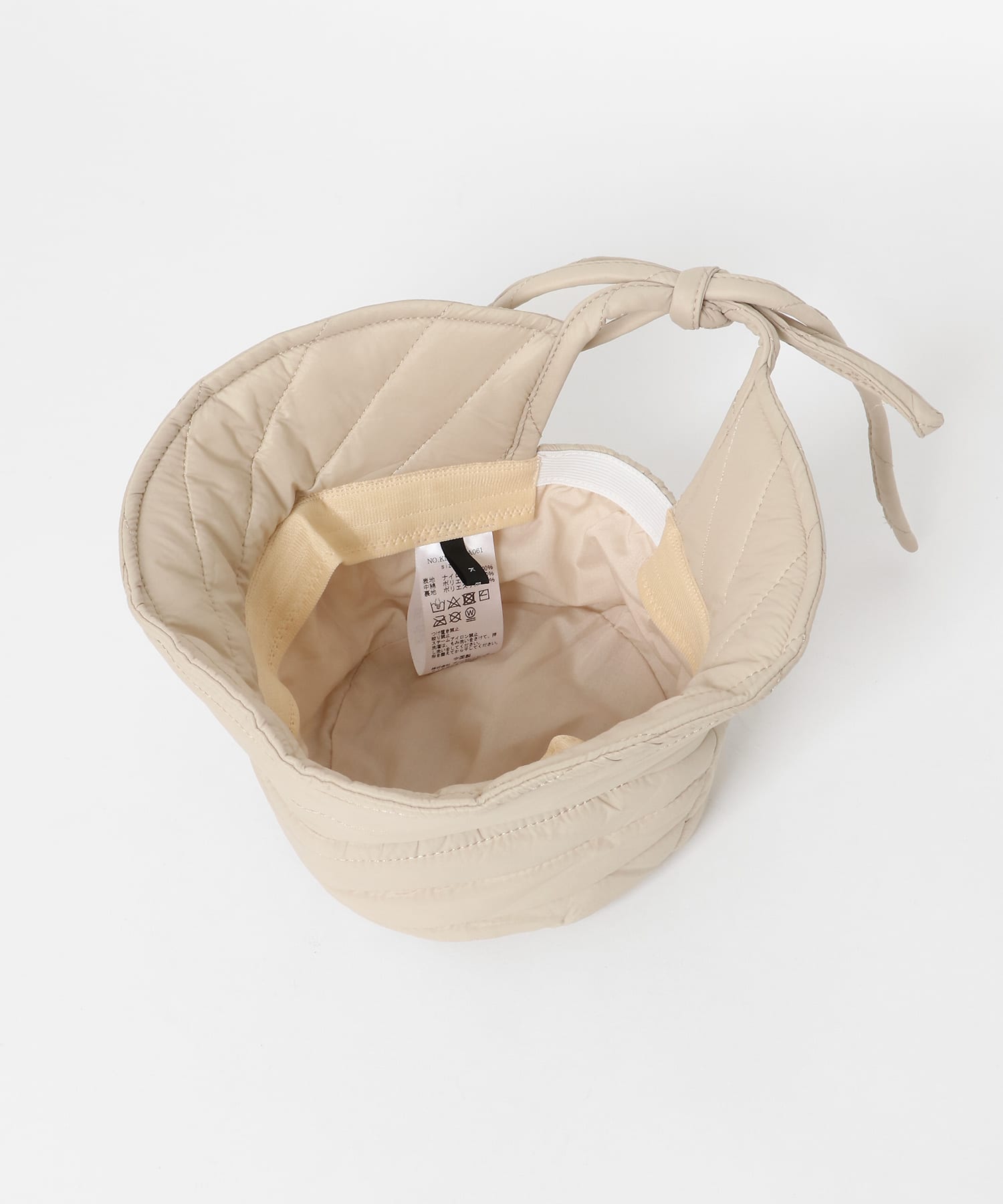 バックドロストバケットHAT IVORY one