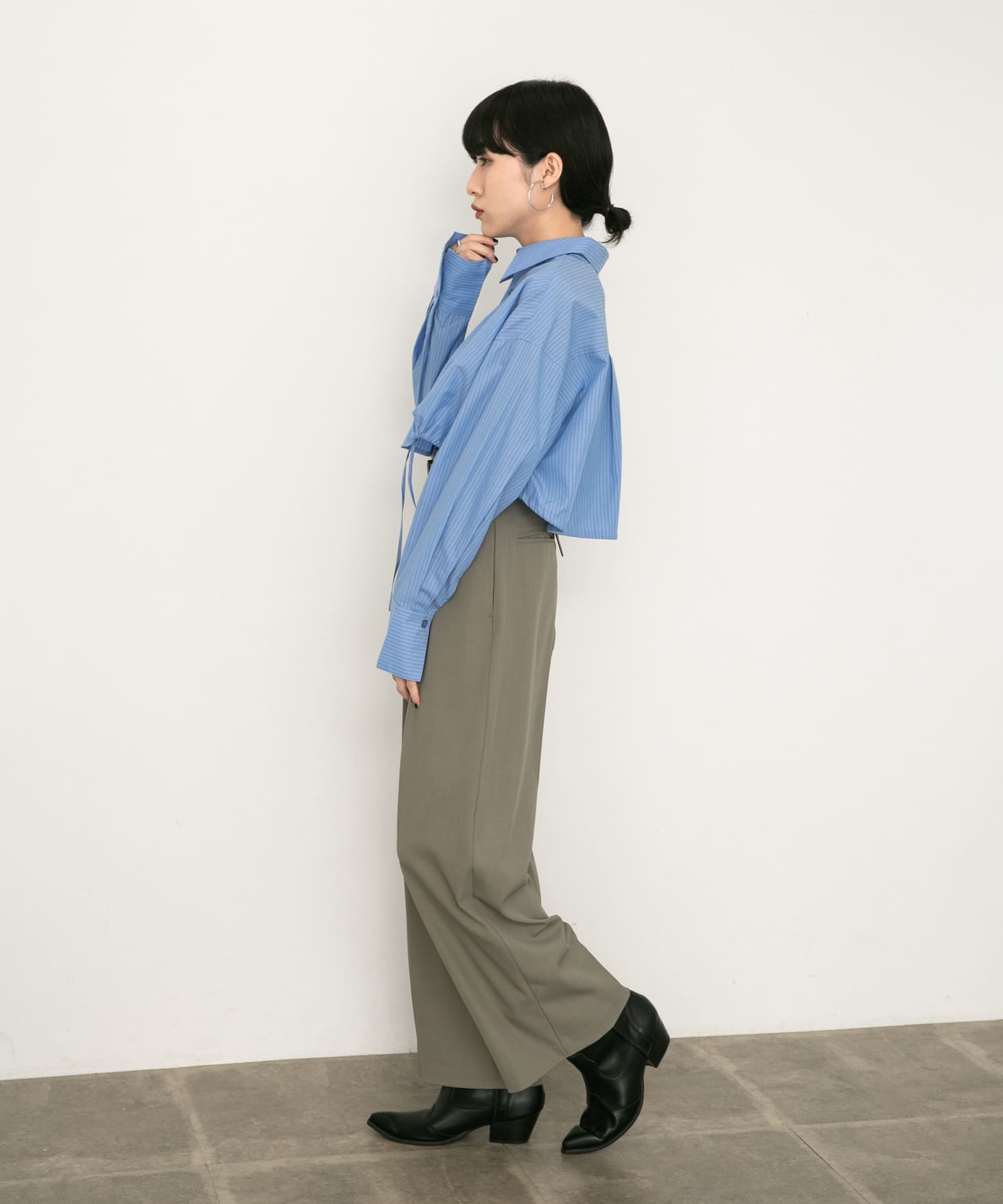 ウエスタンブーツ BLACK 37