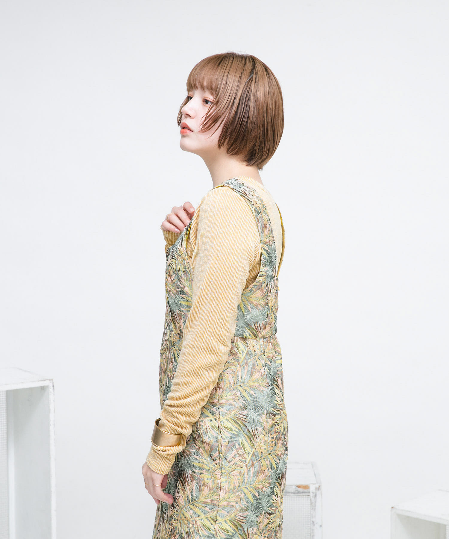 身長：160cm サイズ：one
