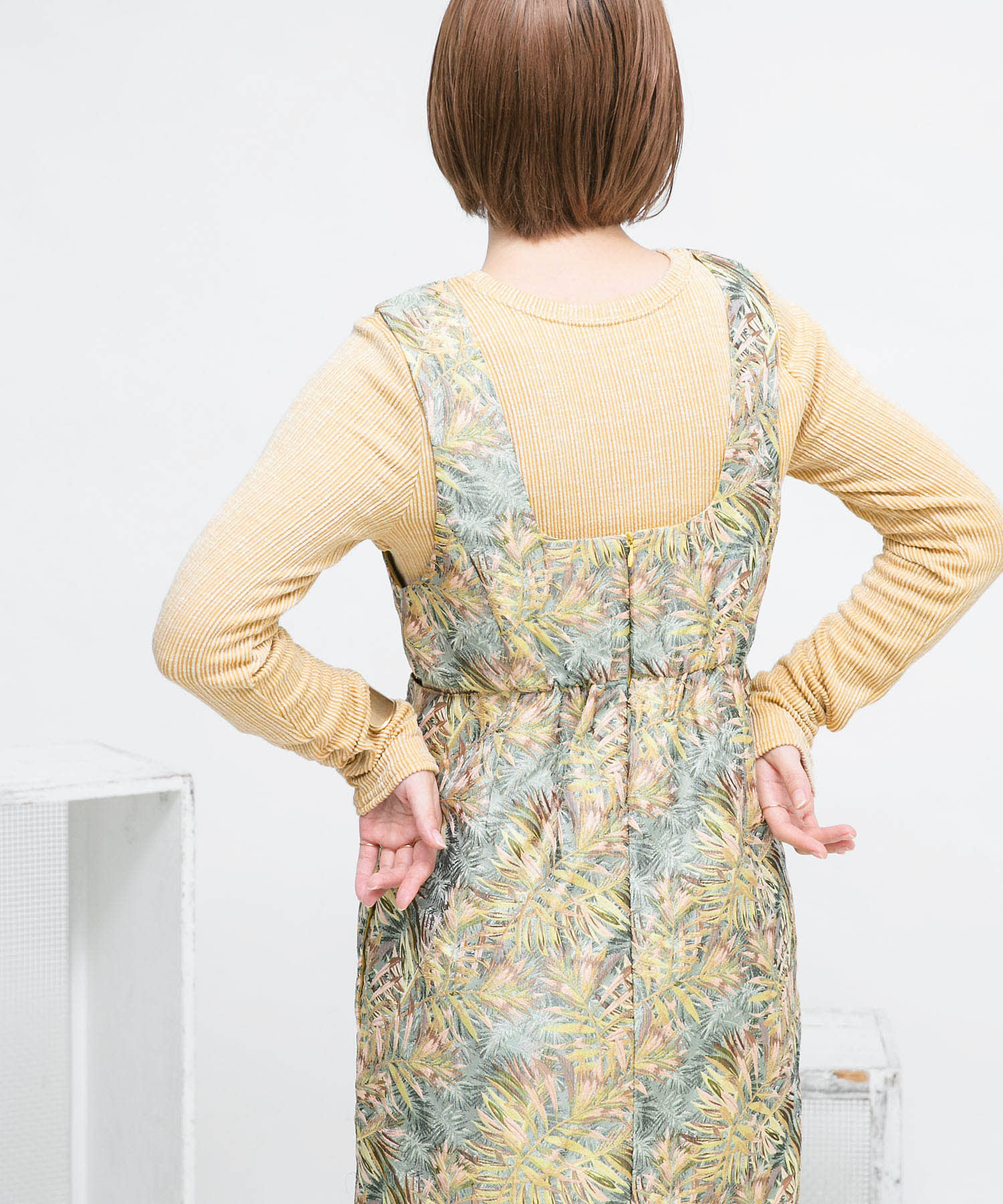 身長：160cm サイズ：one