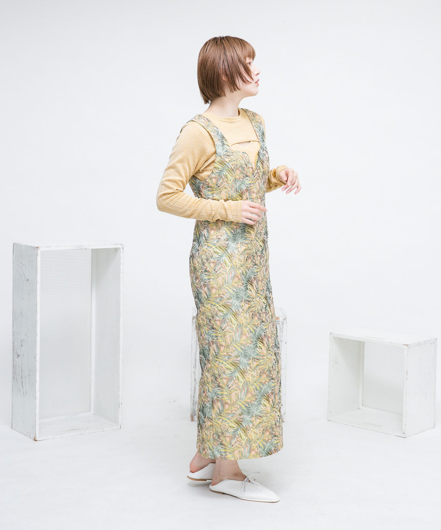 身長：160cm サイズ：one