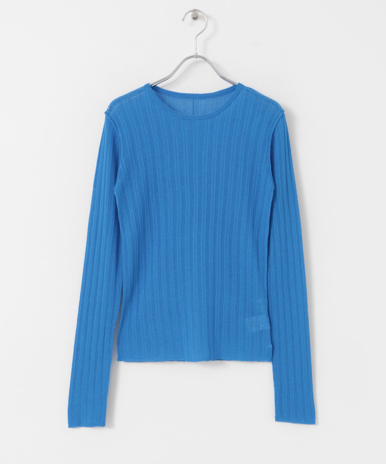 ランダムRIBシアーニット PEACOCK one