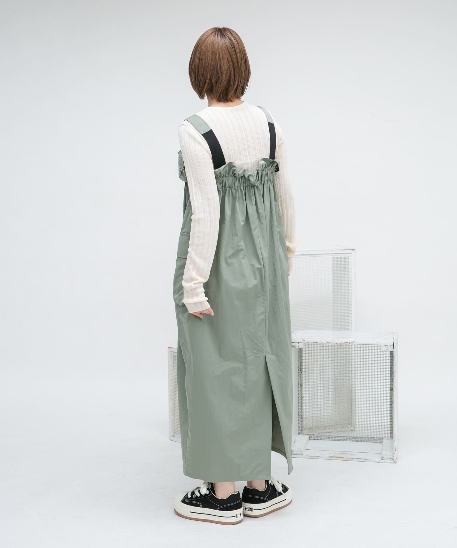 身長：160cm サイズ：one