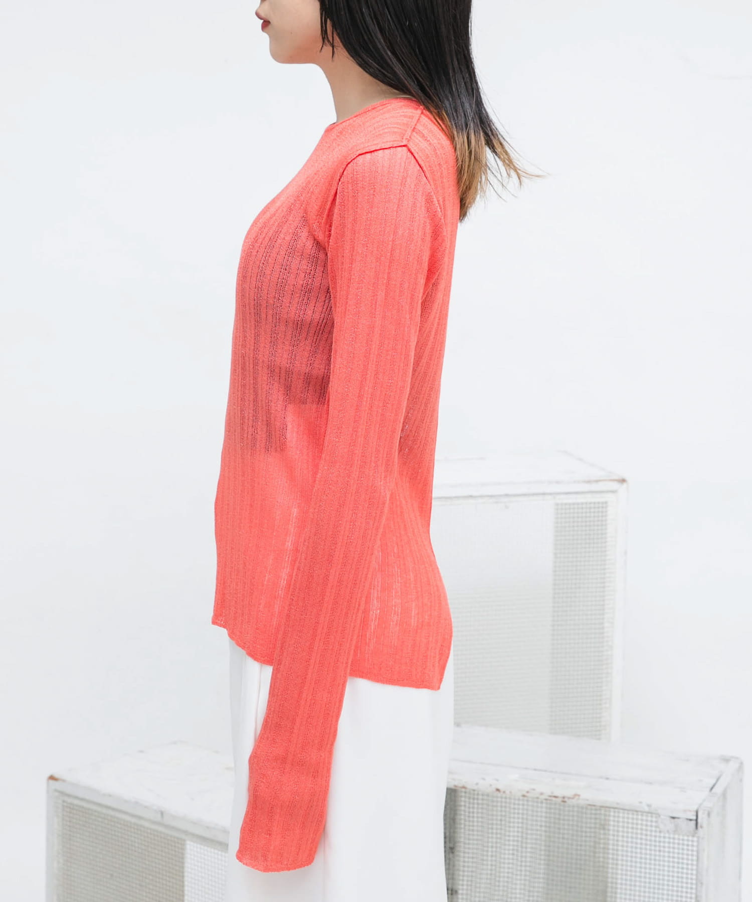 身長：160cm サイズ：one