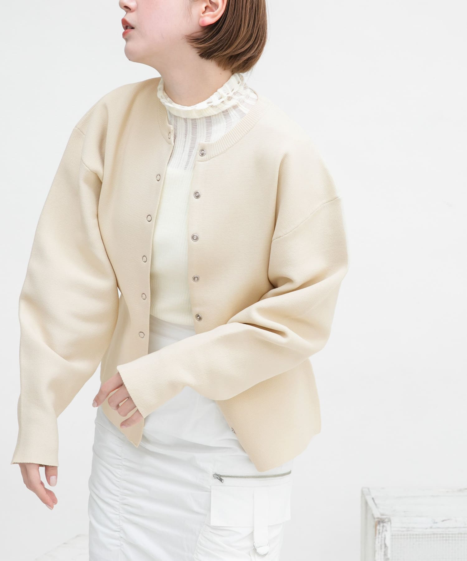 身長：160cm サイズ：one