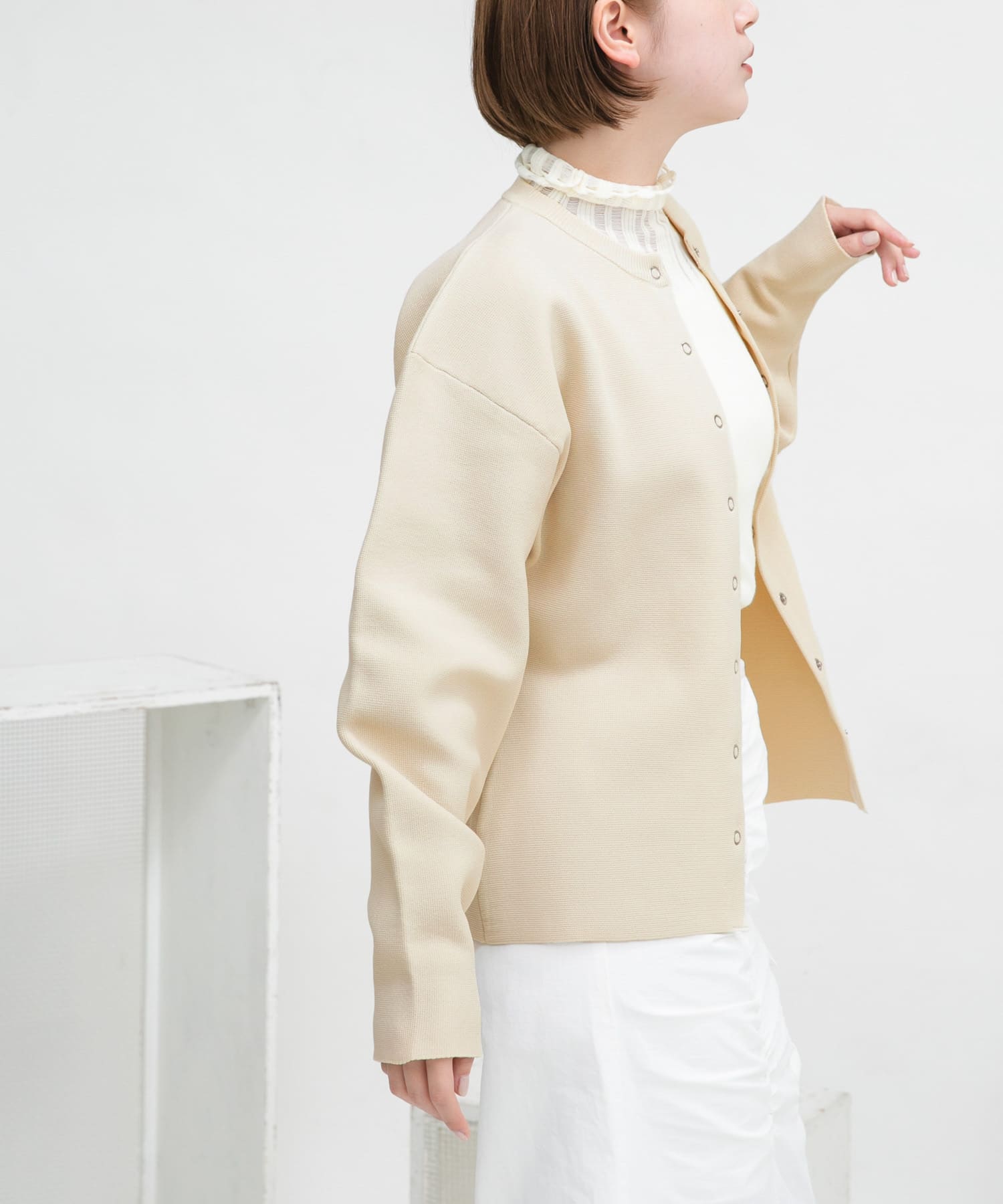 身長：160cm サイズ：one