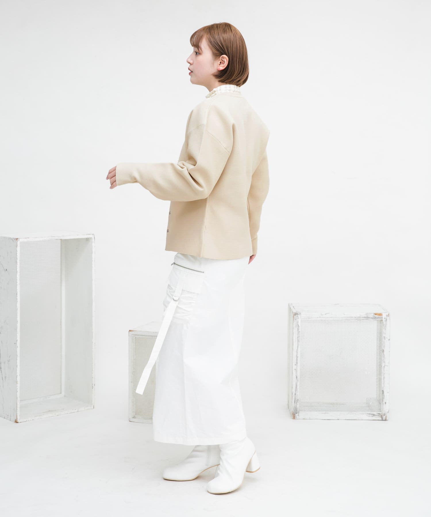 身長：160cm サイズ：one